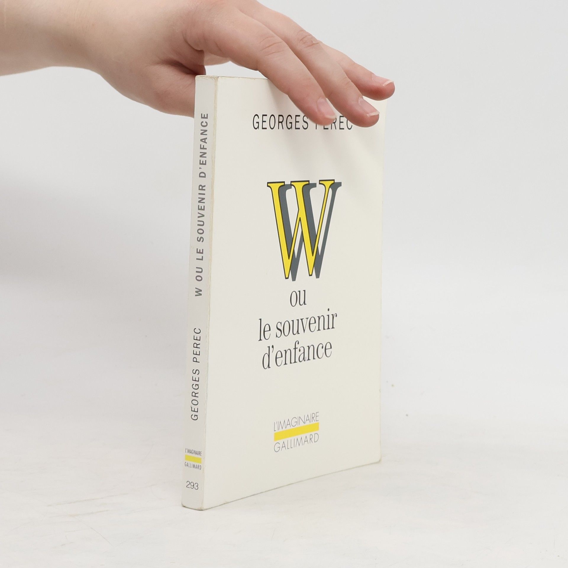 Georges Perec W ou le souvenir d'enfance