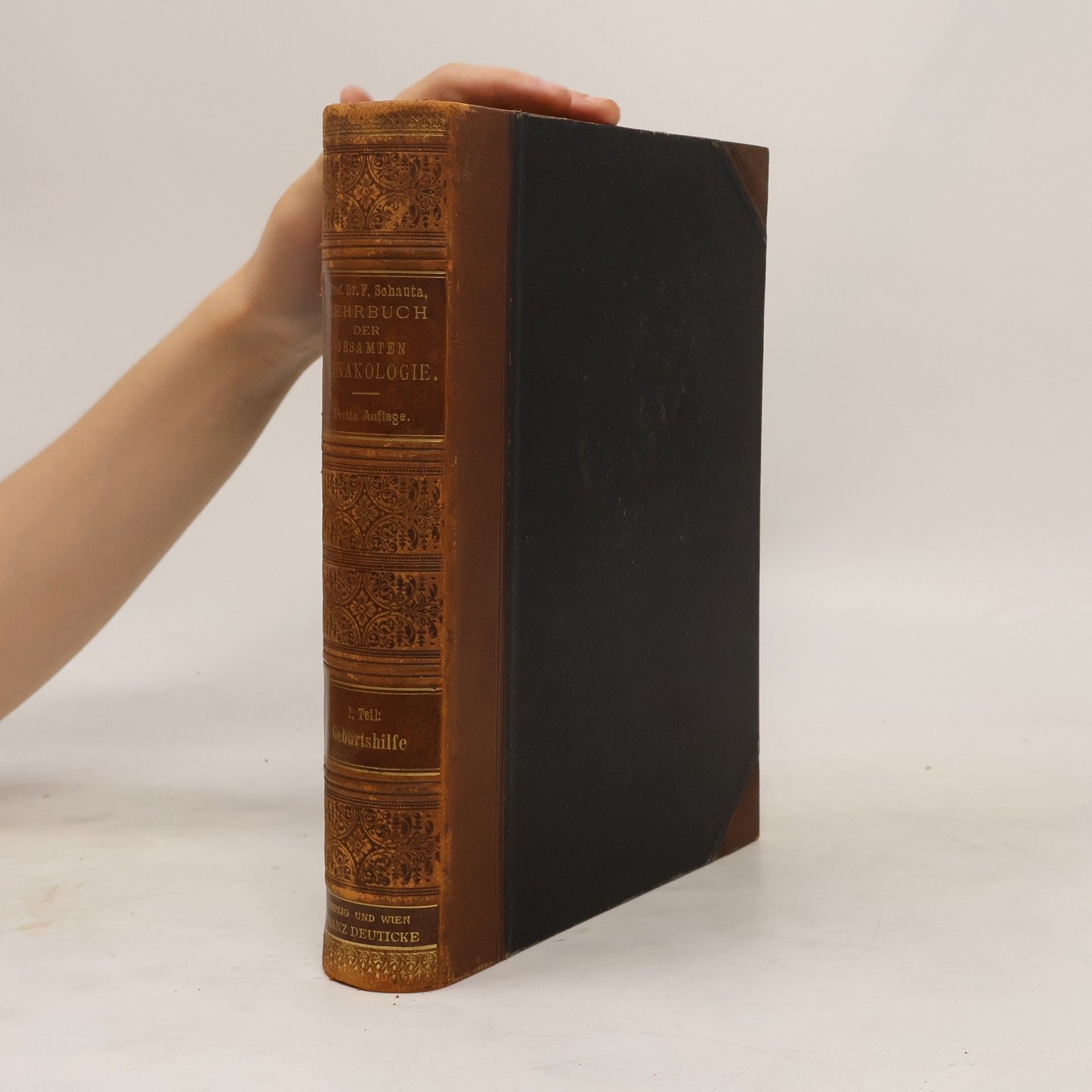 Friedrich Schauta Lehrbuch der Geburtshilfe