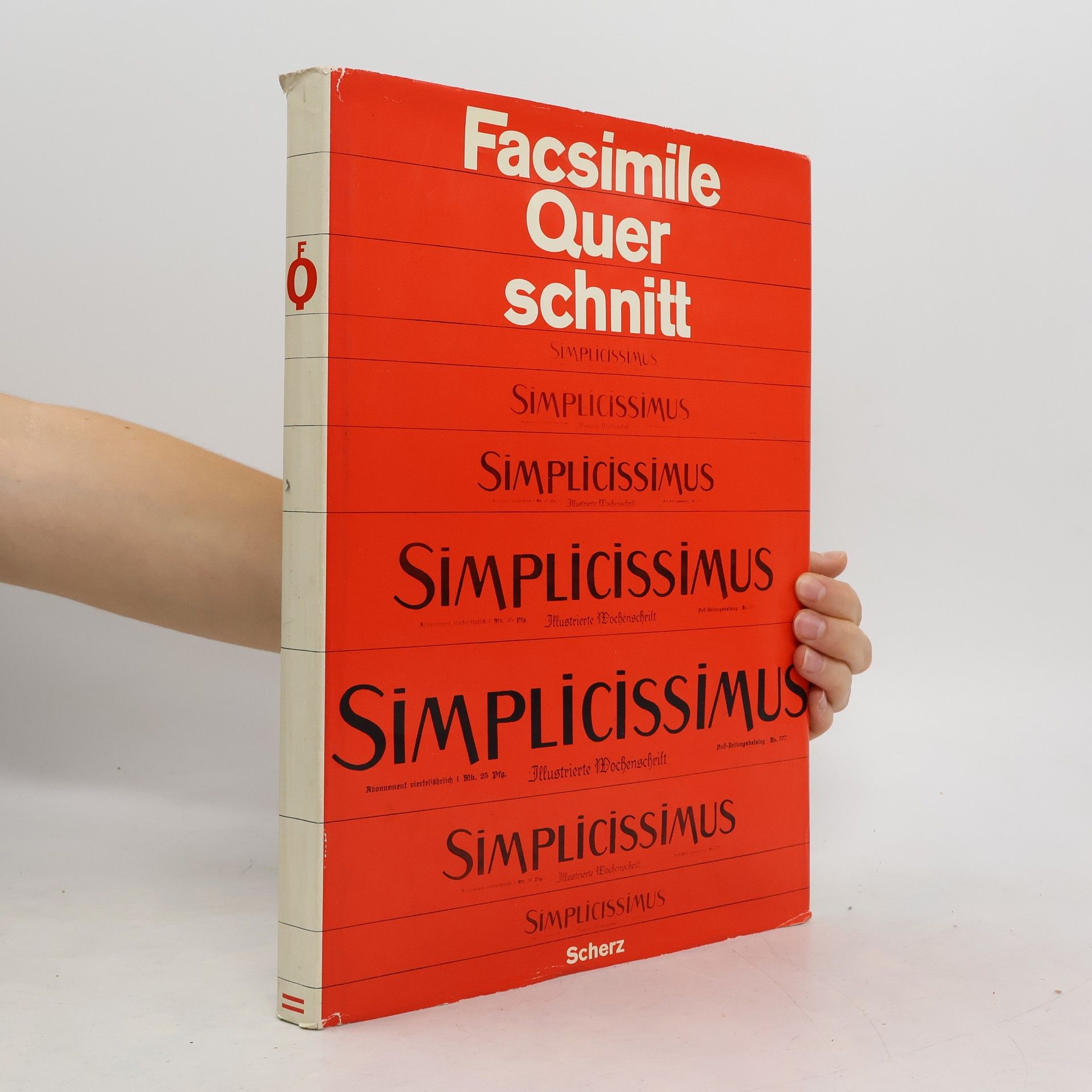 Golo Mann Facsimile Querschnitt durch den Simplicissimus