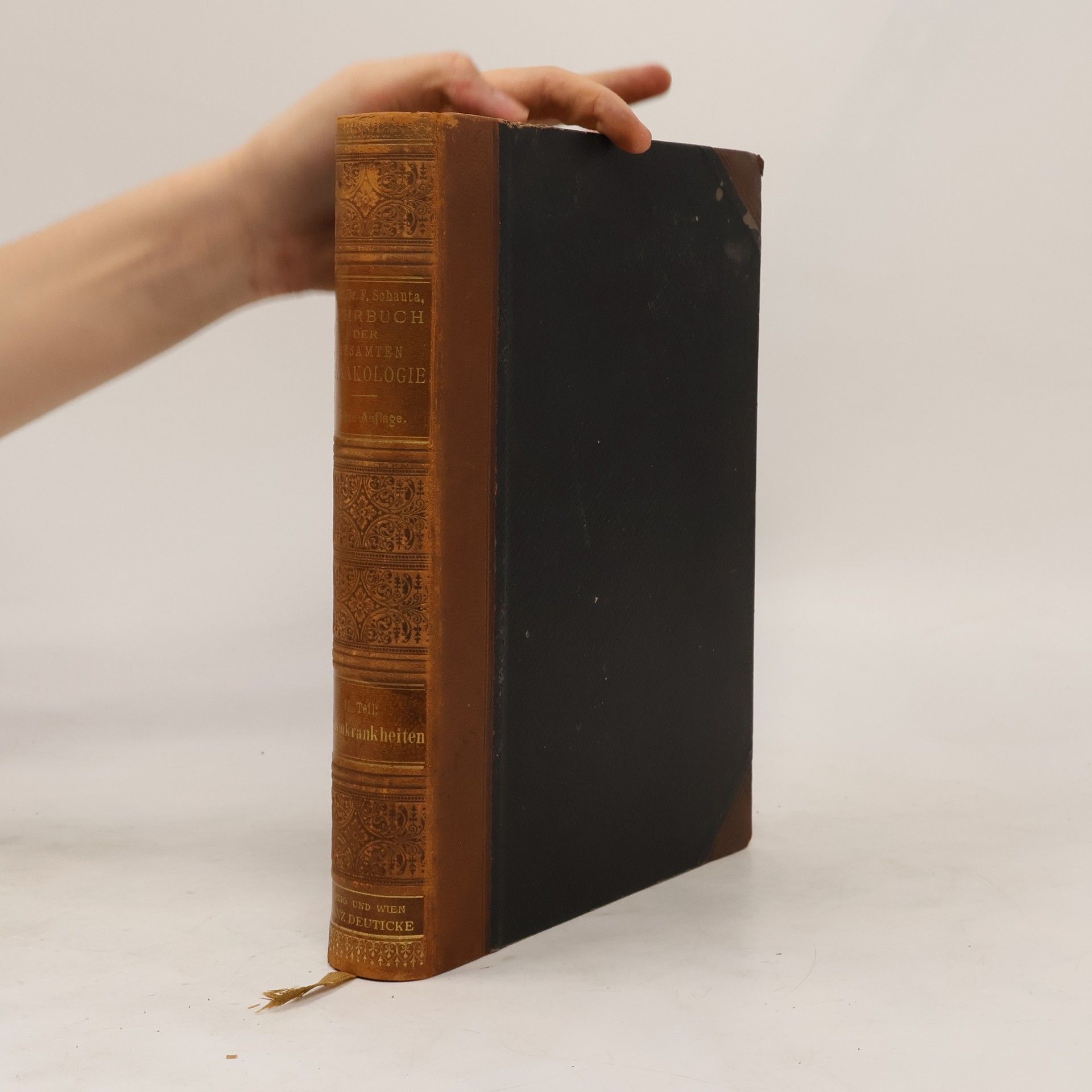 Friedrich Schauta Lehrbuch der Gesamten Gynäkologie II.