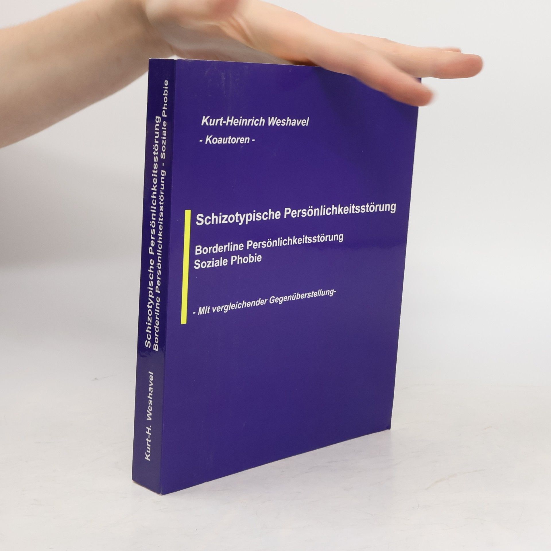 Schizotypische Persönlichkeitsstörung, Borderline-Persönlichkeitsstörung, soziale Phobie