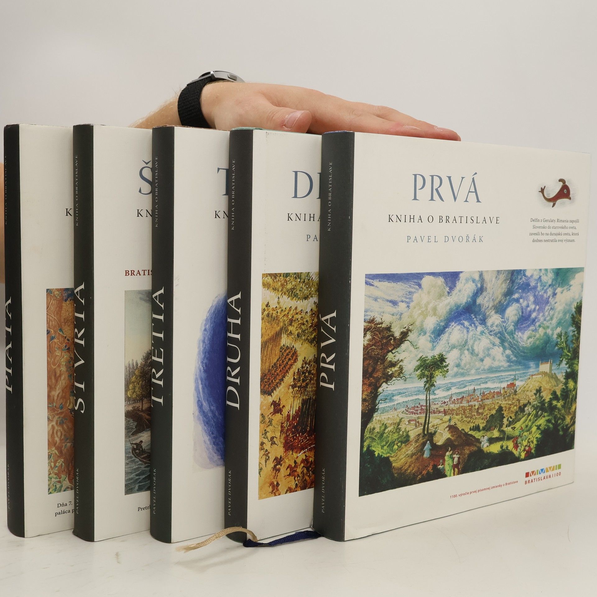 Pavel Dvořák Kniha o Bratislave 1-5