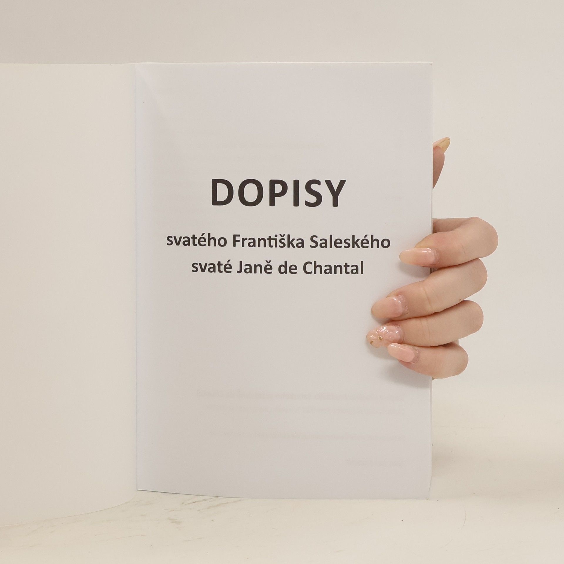 Autorenkollektiv Dopisy svatého Františka Saleského svaté Janě de Chantal