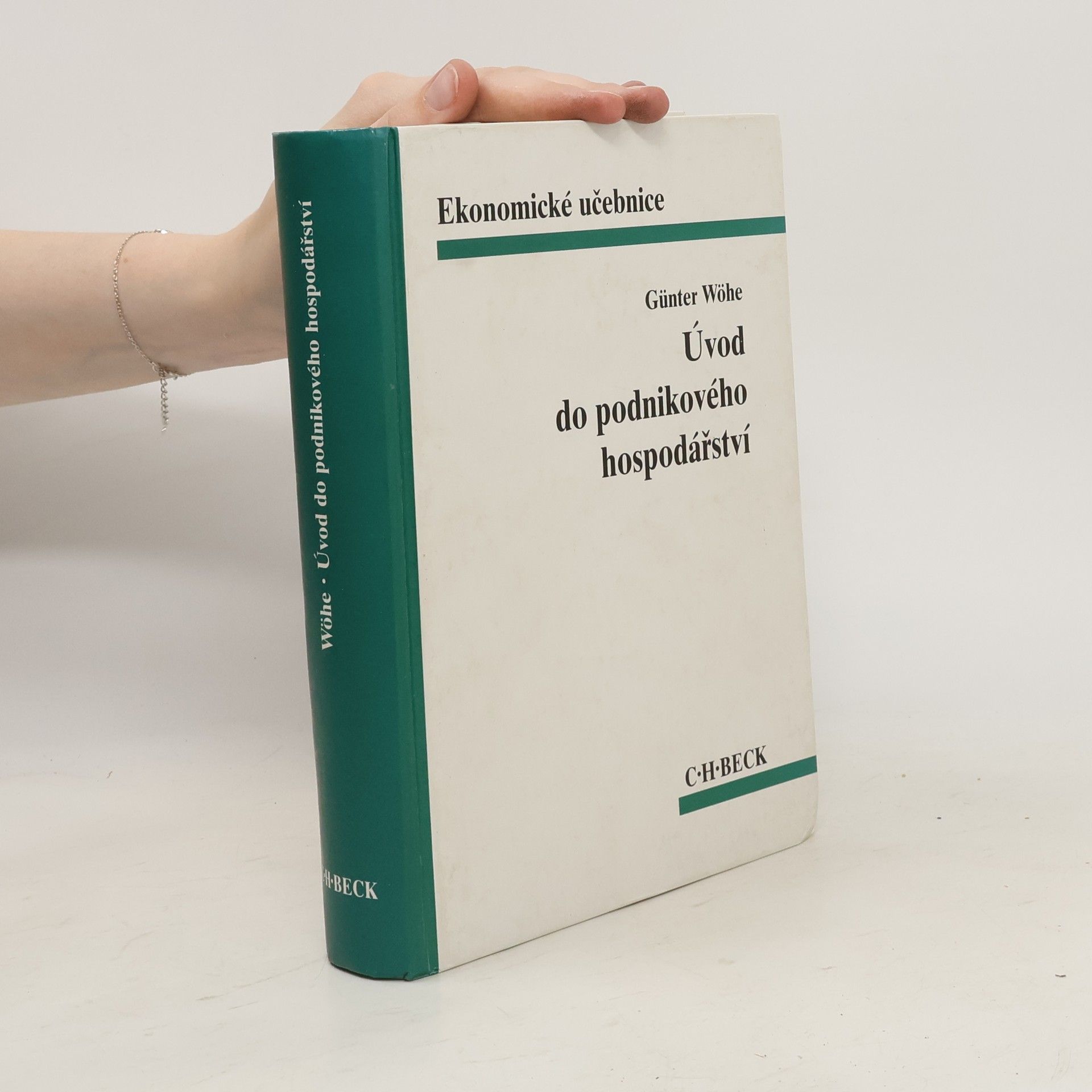 Günter Wöhe Úvod do podnikového hospodářství