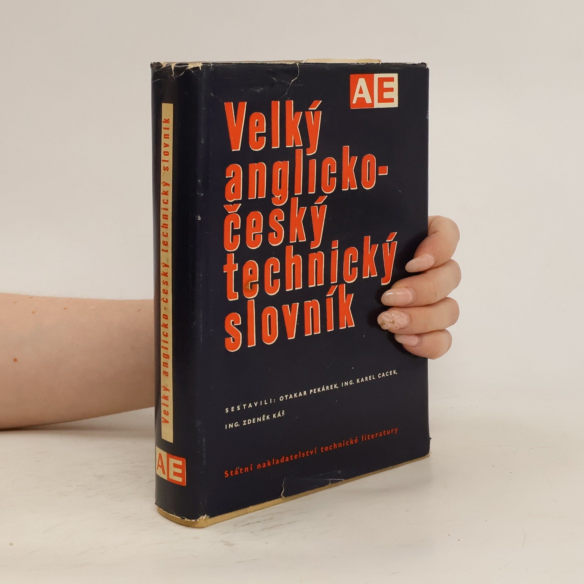 Collectif d'auteurs Velký anglicko-český technický slovník I. A-E