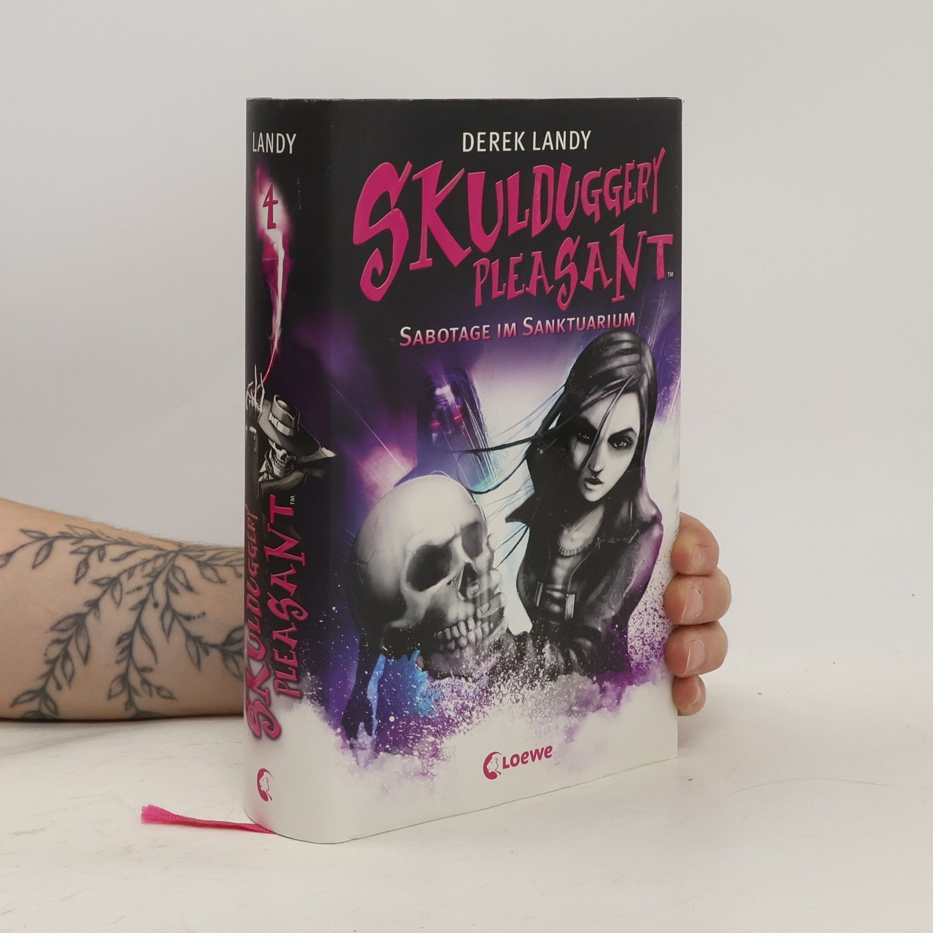 Derek Landy Skulduggery Pleasant 4. Sabotage im Sanktuarium