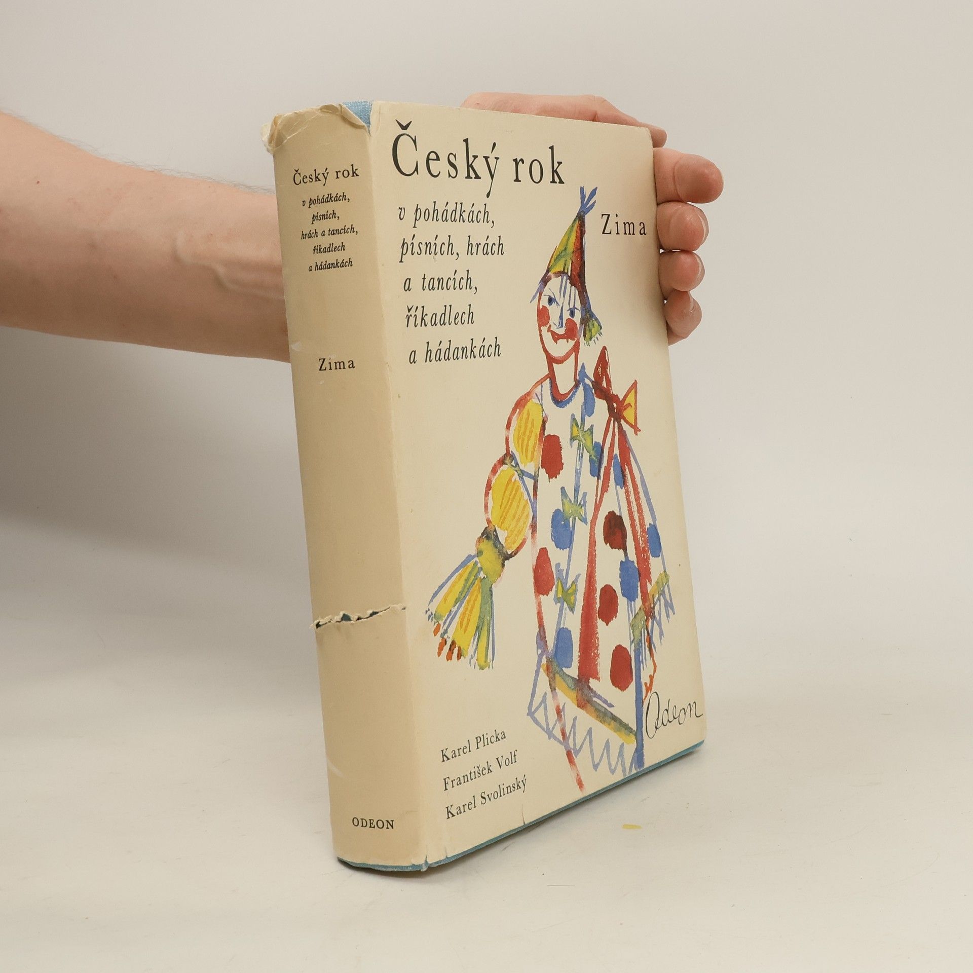 Karel Plicka Český rok v pohádkách, písních, hrách a tancích, říkadlech a hádankách. Čtvrtý díl. Zima