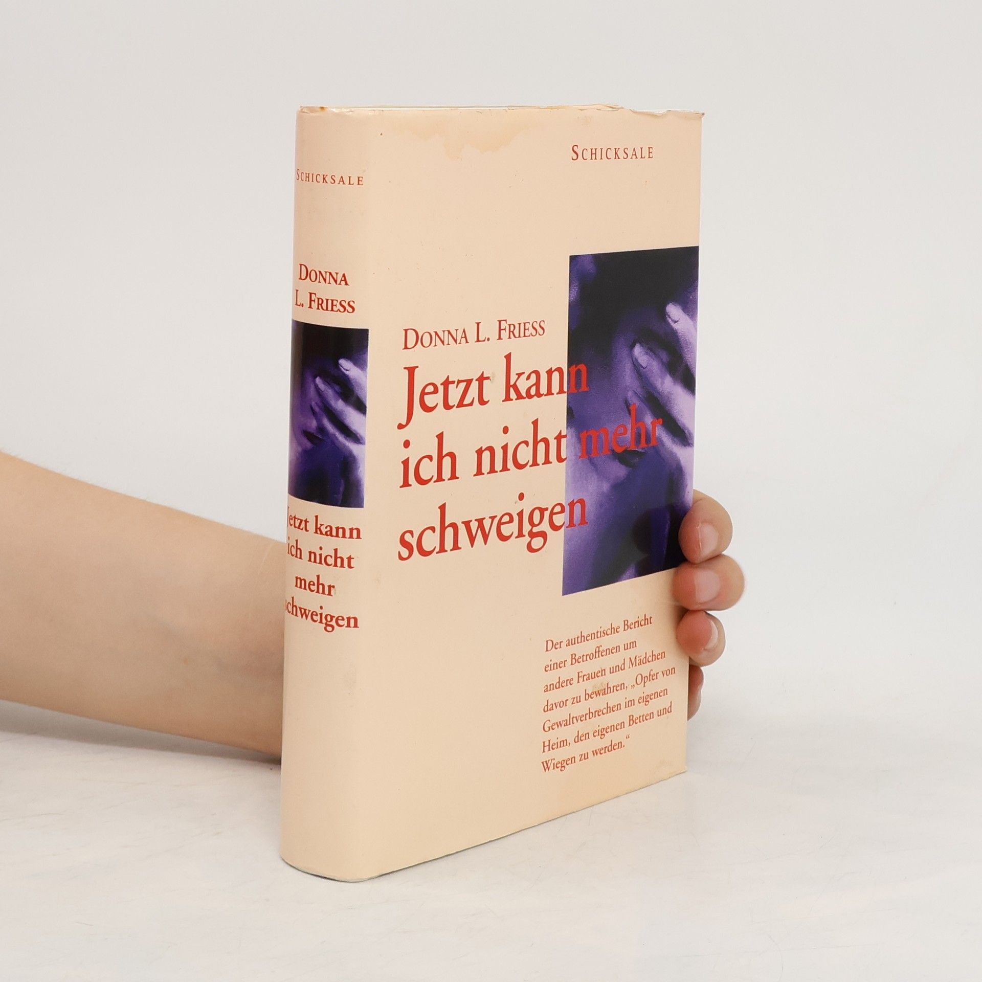 Donna L. Friess Jetzt kann ich nicht mehr schweigen