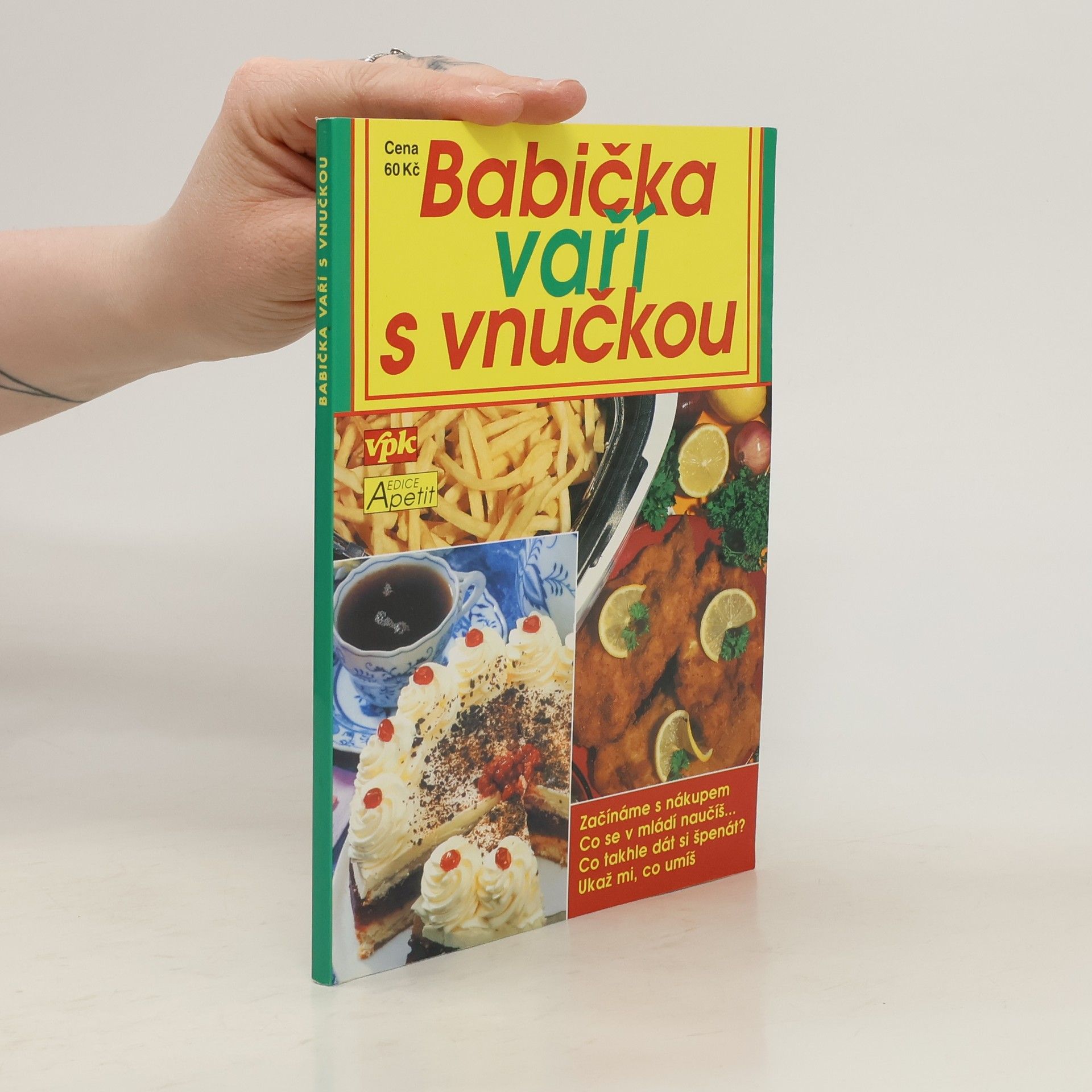 František Karlík Babička vaří s vnučkou