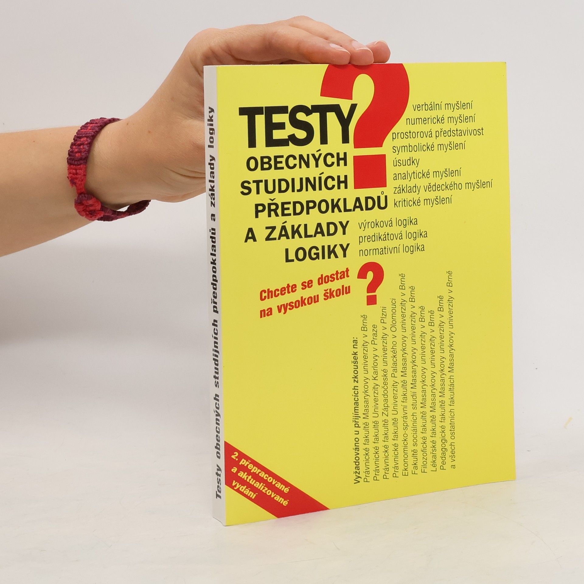 Igor Kotlán Testy obecných studijních předpokladů a základů logiky