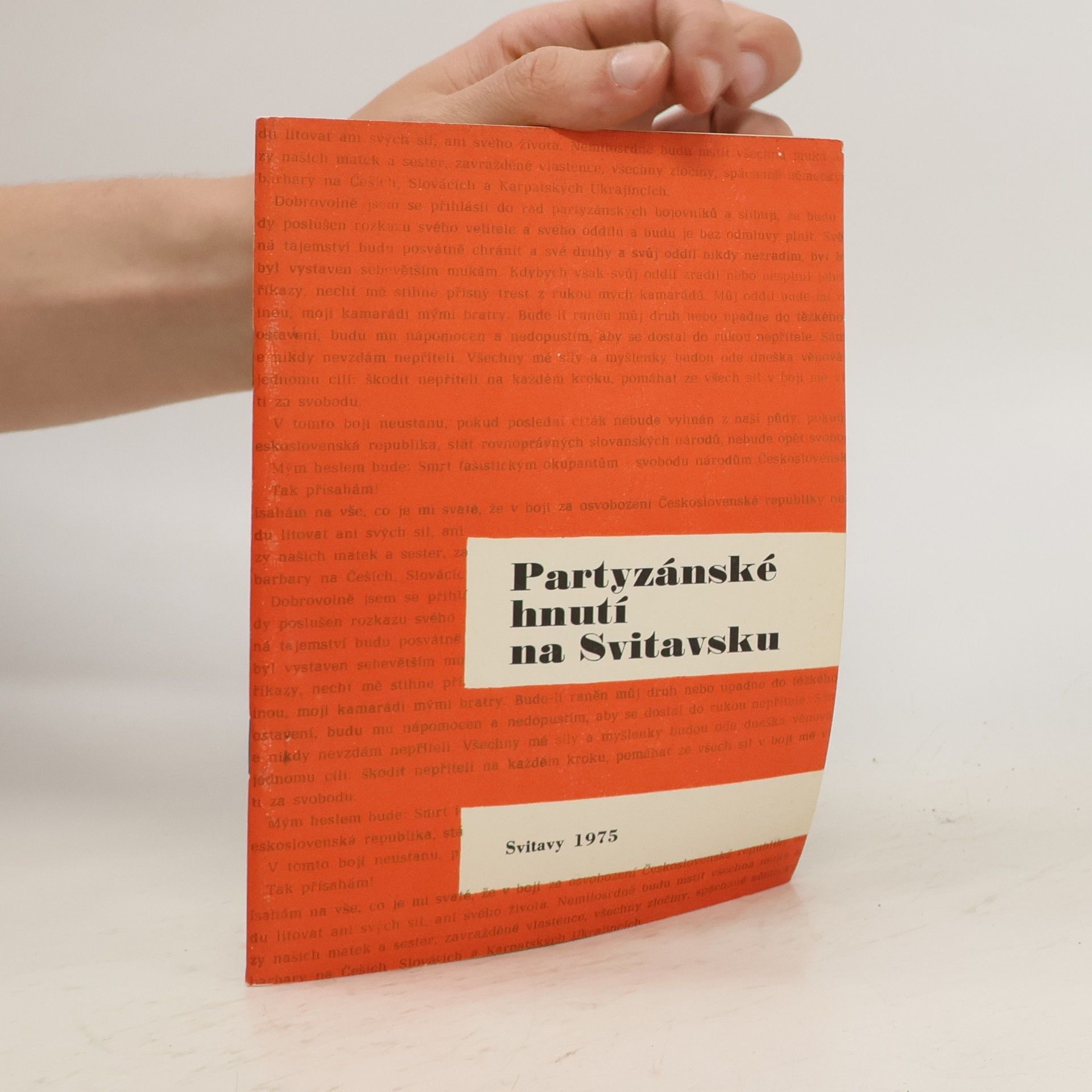 Autorenkollektiv Partyzánské hnutí na Svitavsku