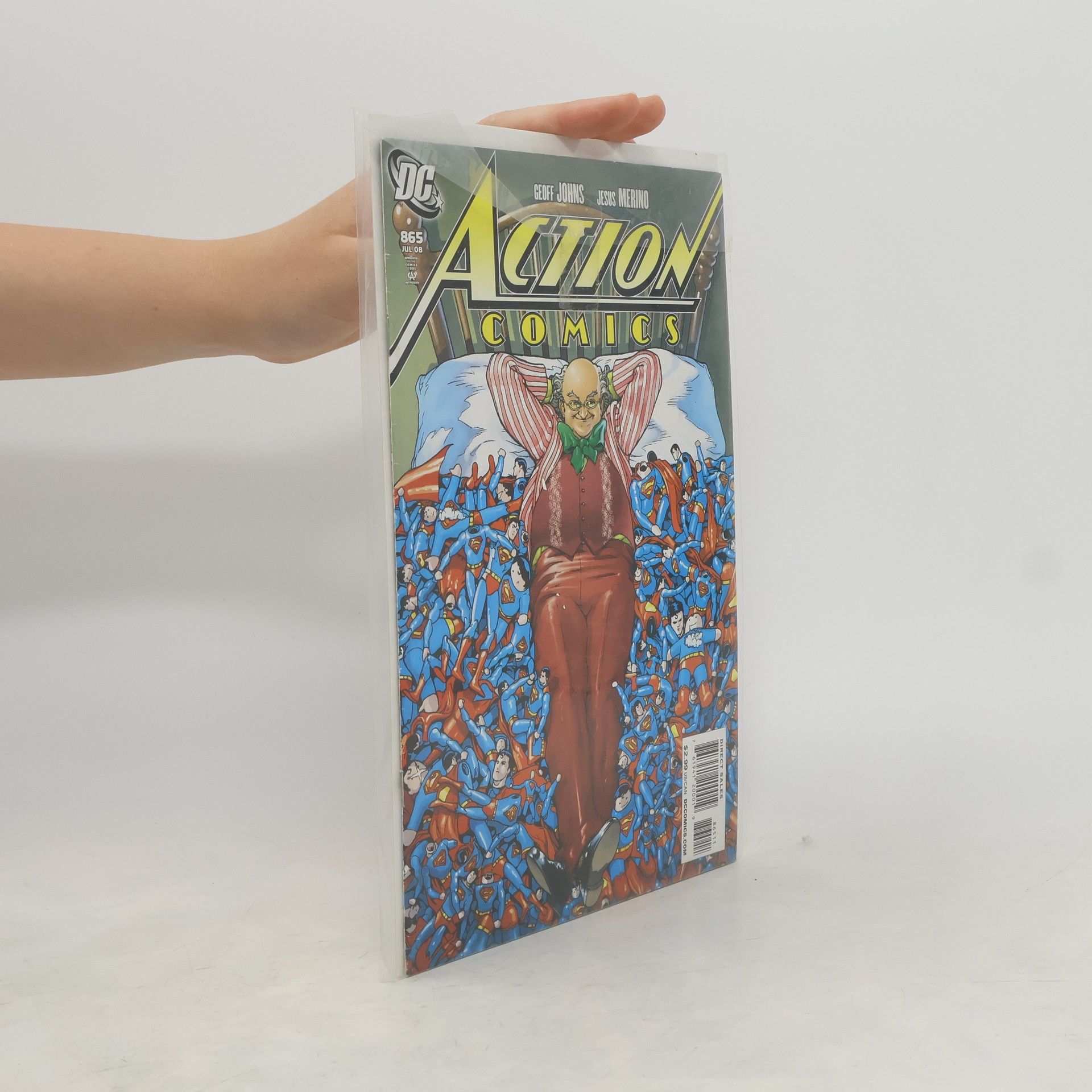 Geoff Johns Action Comics 865