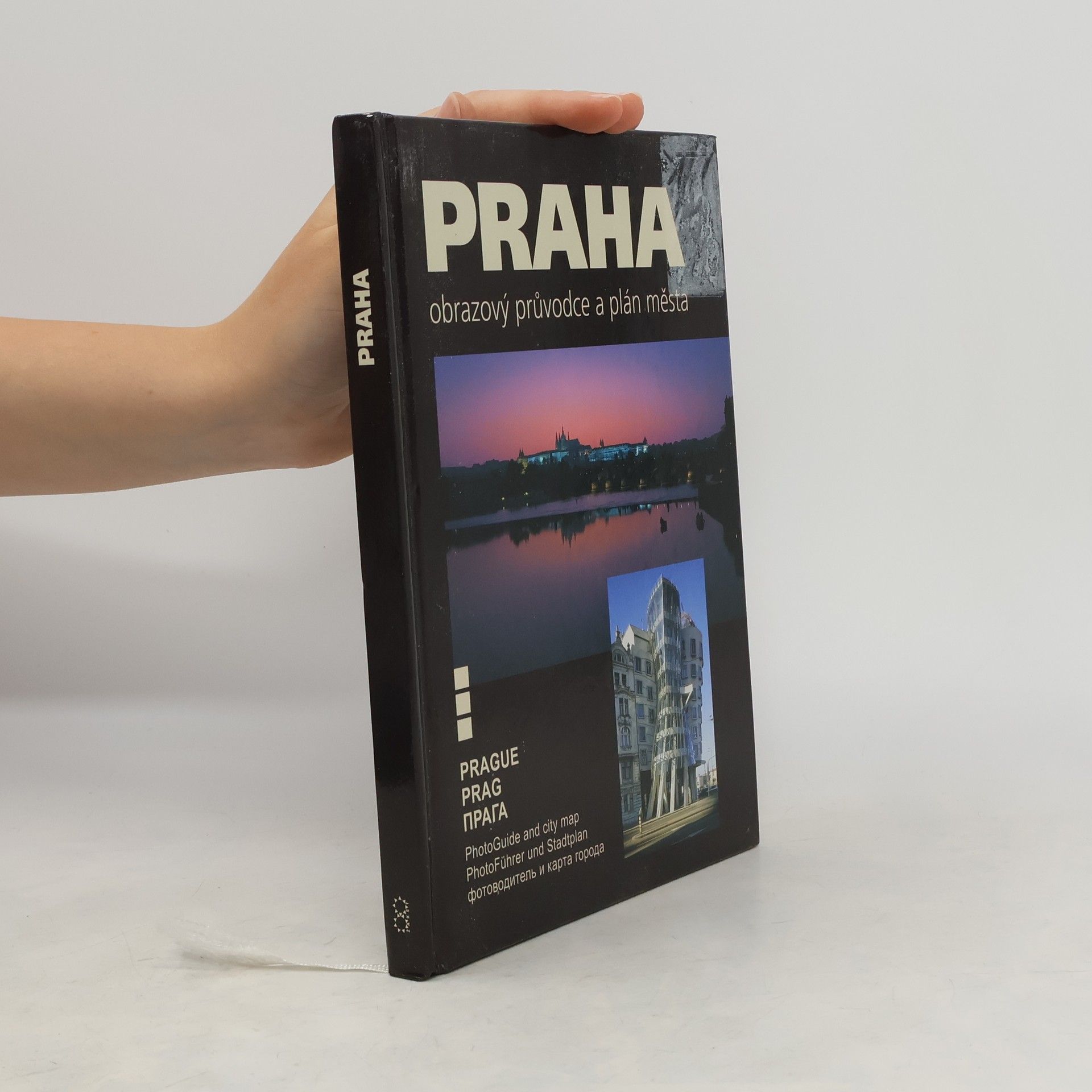 Petr Janžura Praha : obrazový průvodce a plán města
