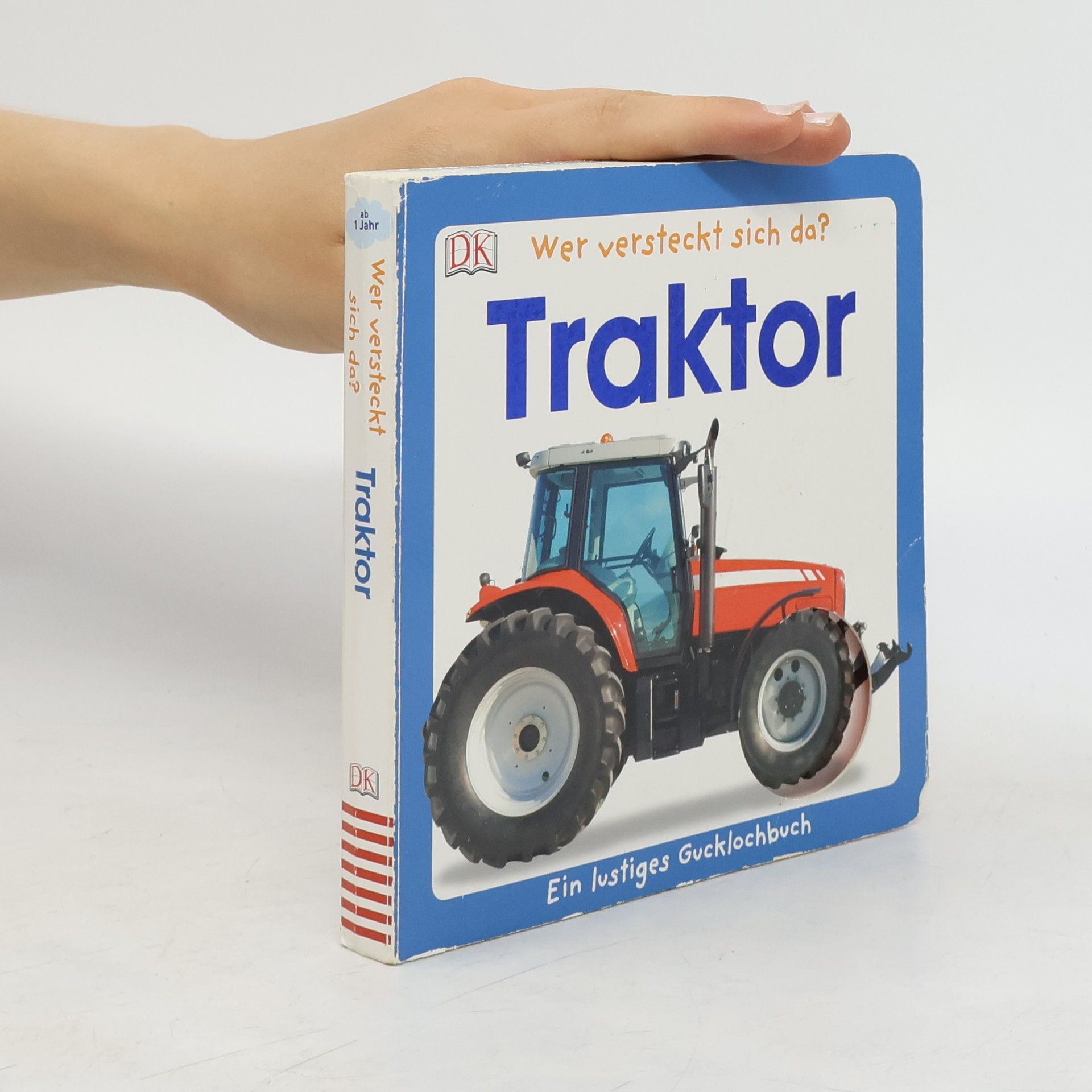 Sandra Grimm Wer versteckt sich da. Traktor