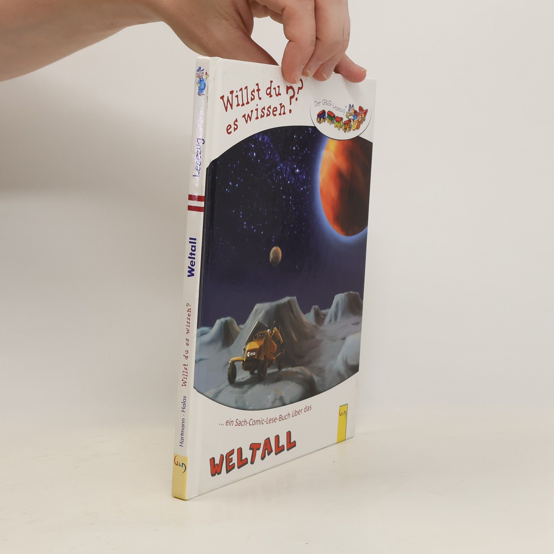 Ein Sach-Comic-Lese-Buch über das Weltall