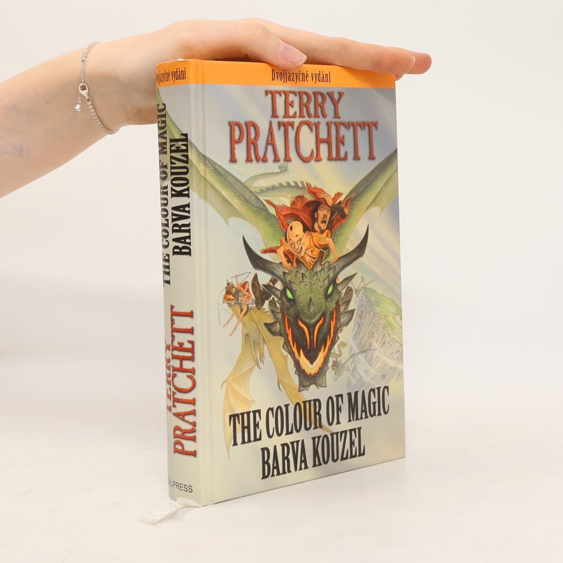 Terry Pratchett Barva kouzel, The colour of magic: Dvojjazyčné vydání