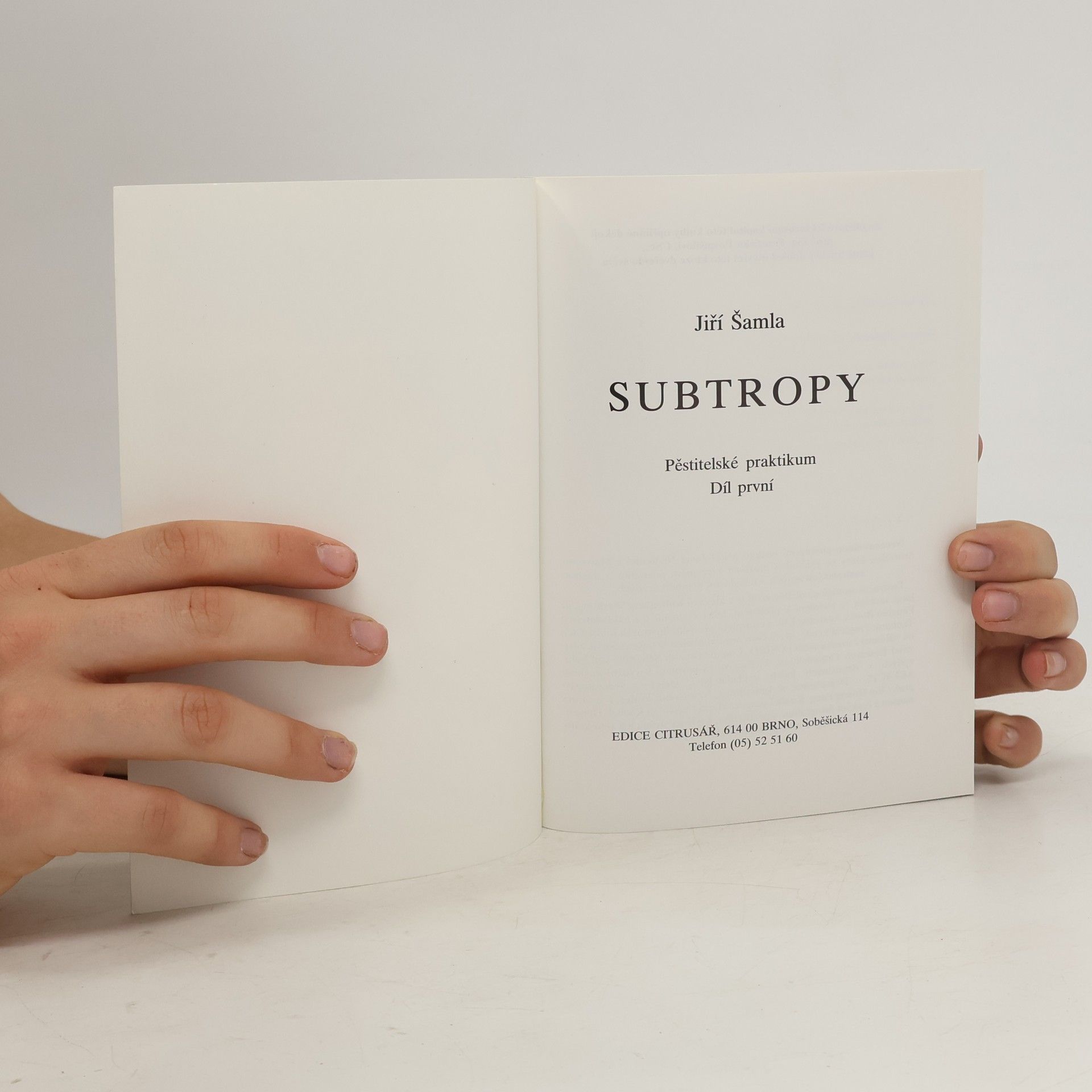 Jiří Šamla Subtropy I.