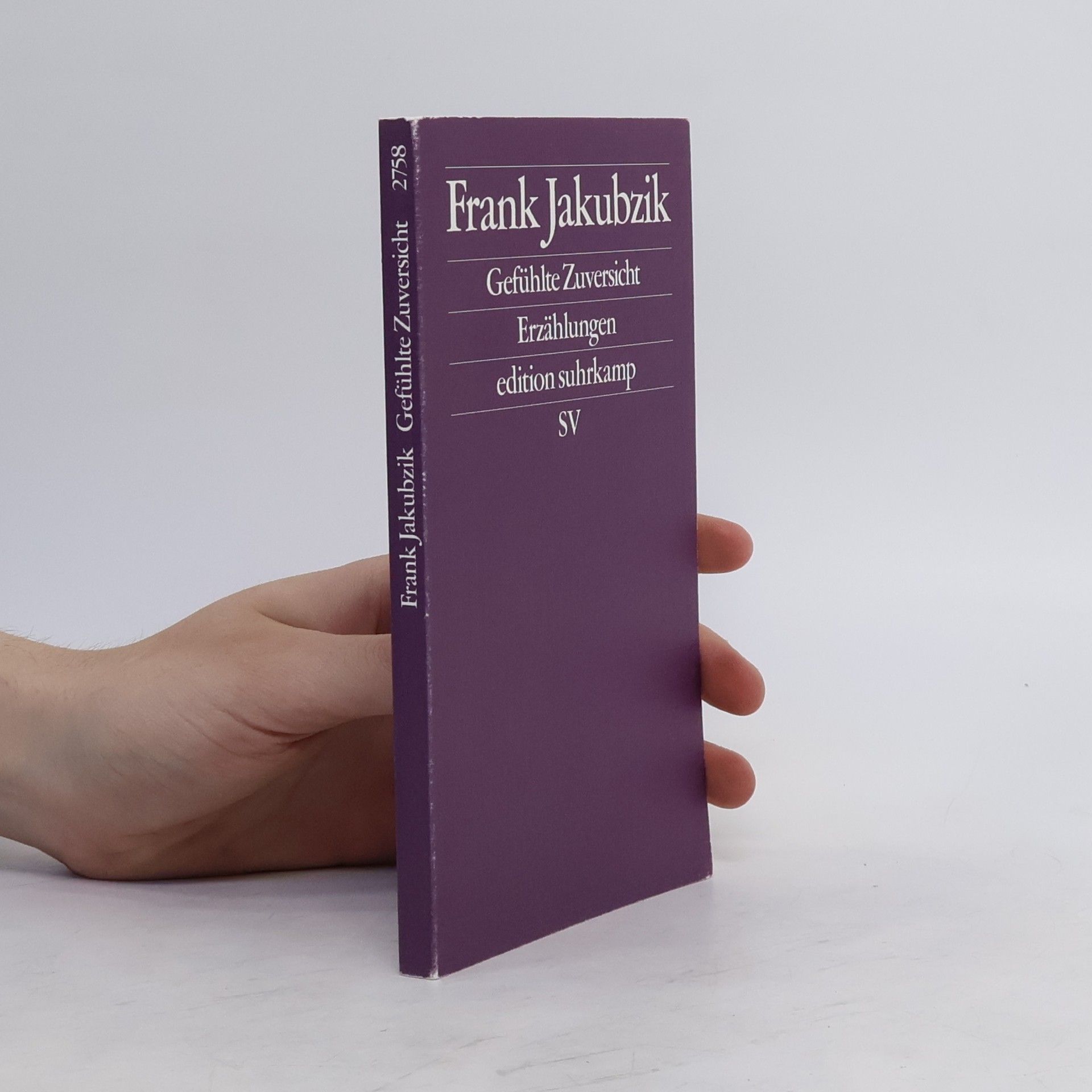 Frank Jakubzik Gefühlte Zuversicht