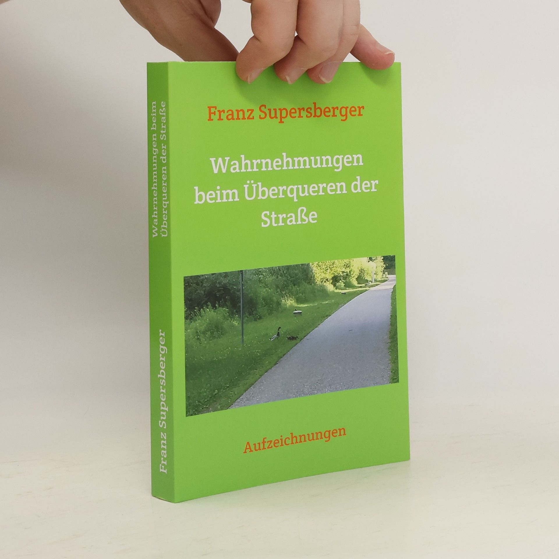 Franz Supersberger Wahrnehmungen beim Überqueren der Straße