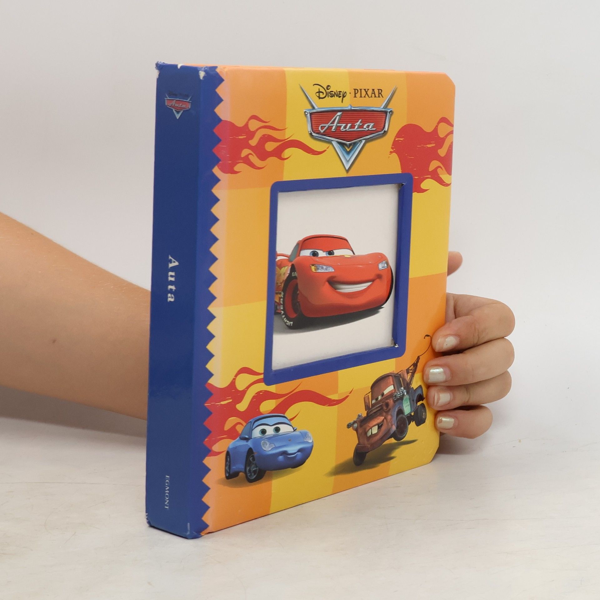 Walt Disney Auta - leporelo s okénkem