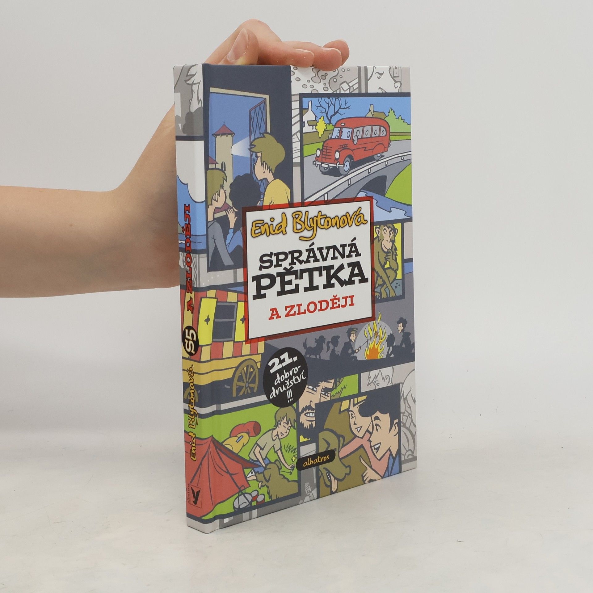 Enid Blyton Správná pětka a zloději