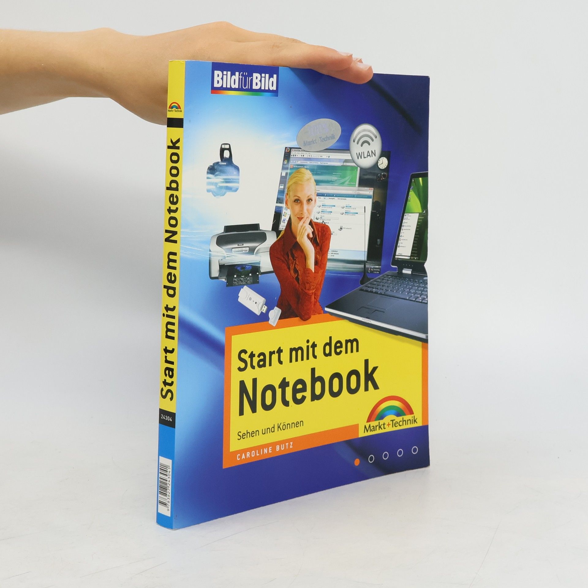 Caroline Butz Start mit dem Notebook