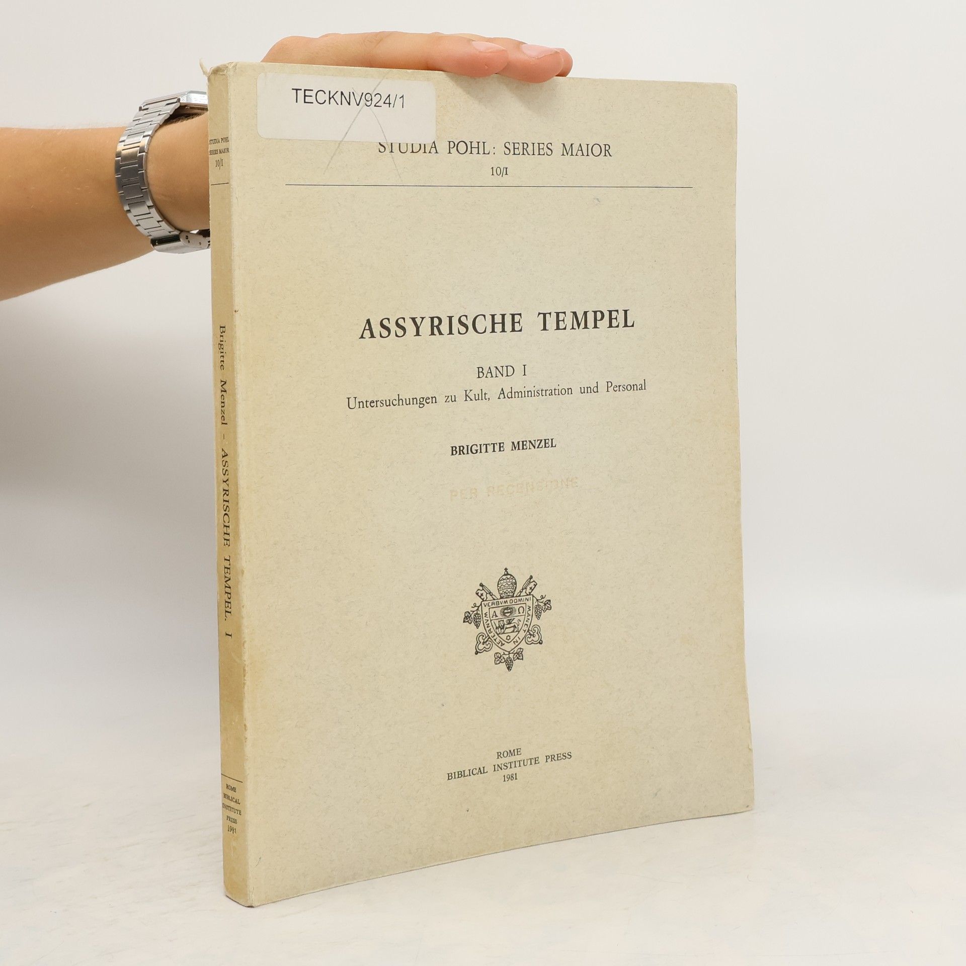 Brigitte Menzel Assyrische Tempel