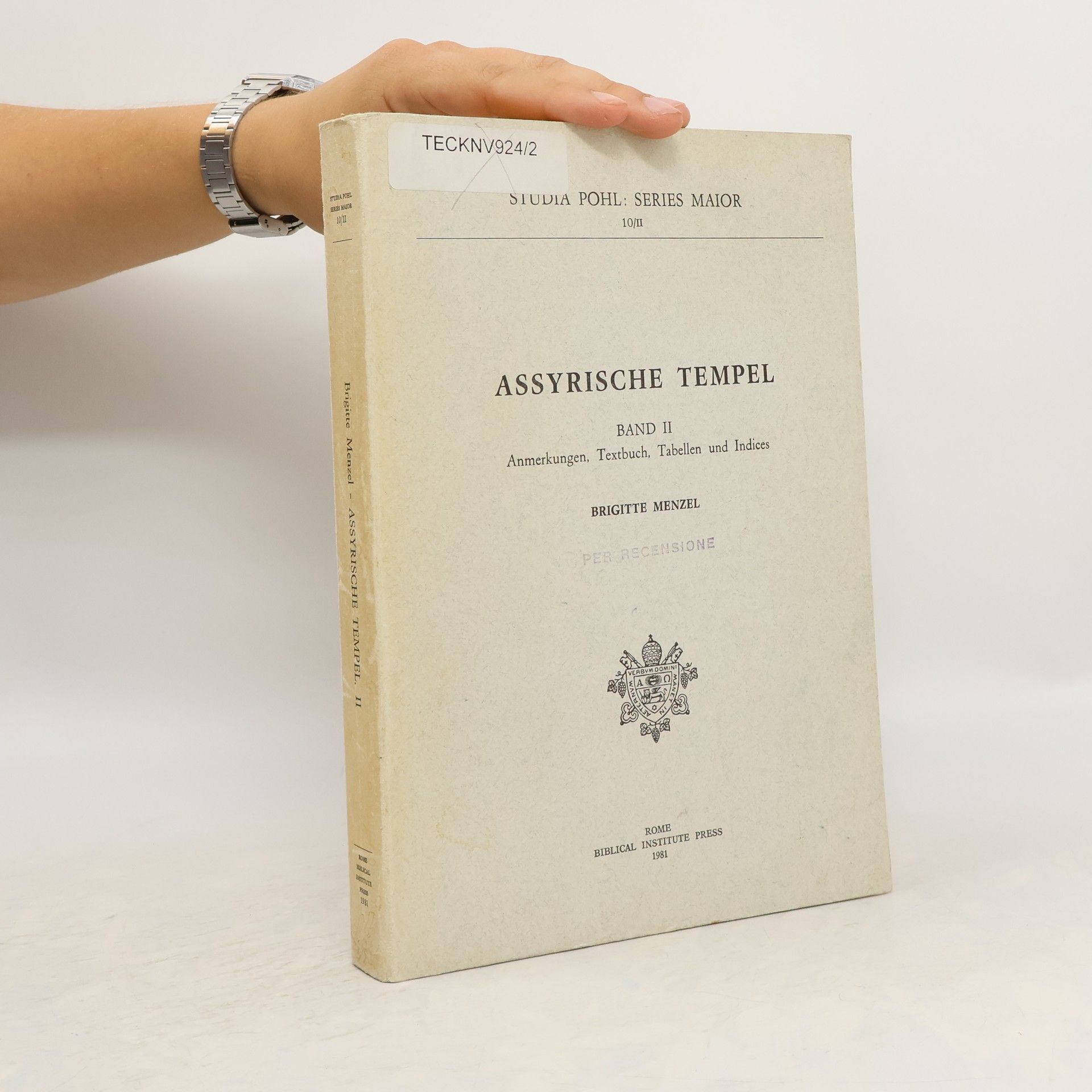 Brigitte Menzel Assyrische Tempel II