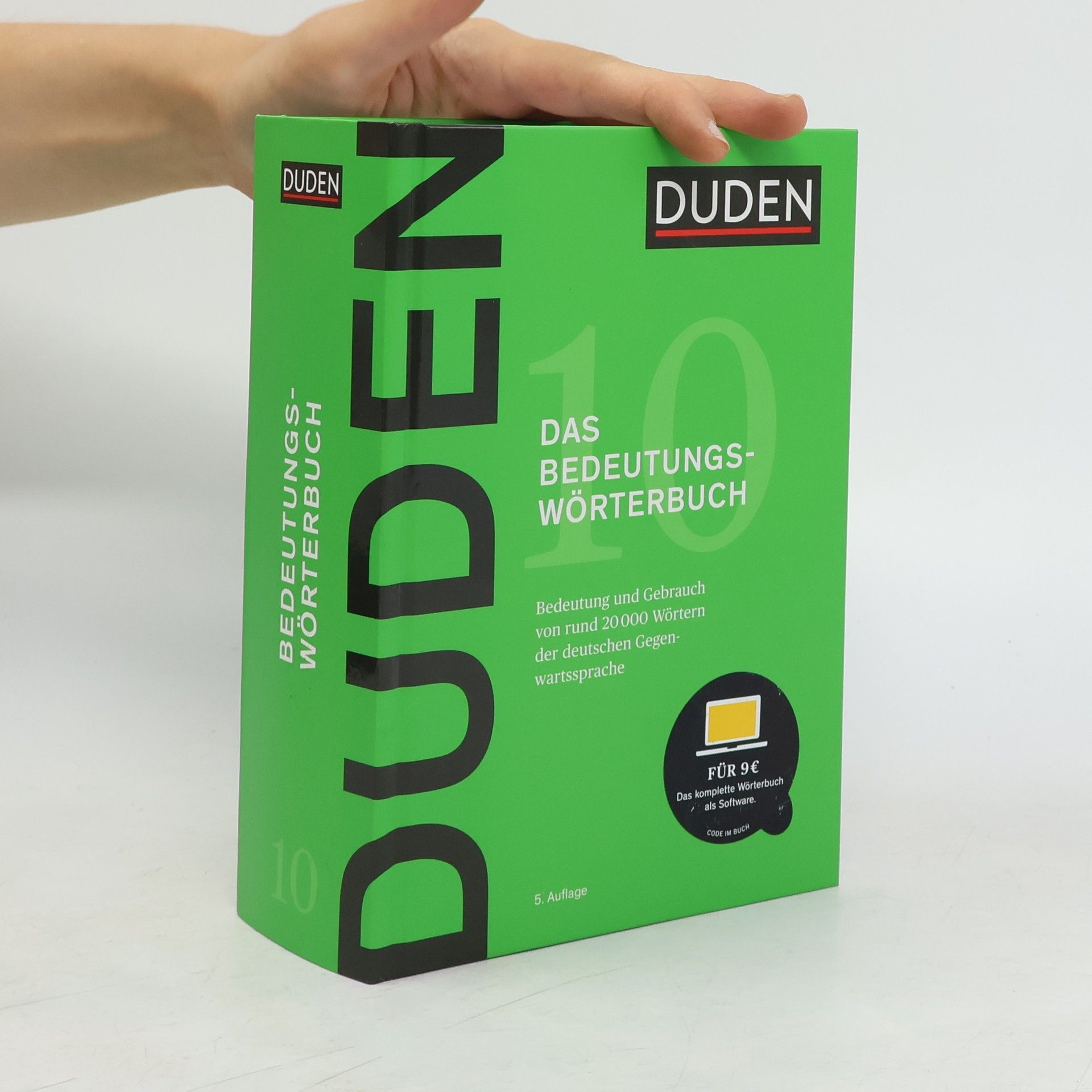 Dudenredaktion (Bibliographisches Institut) Duden, das Bedeutungswörterbuch