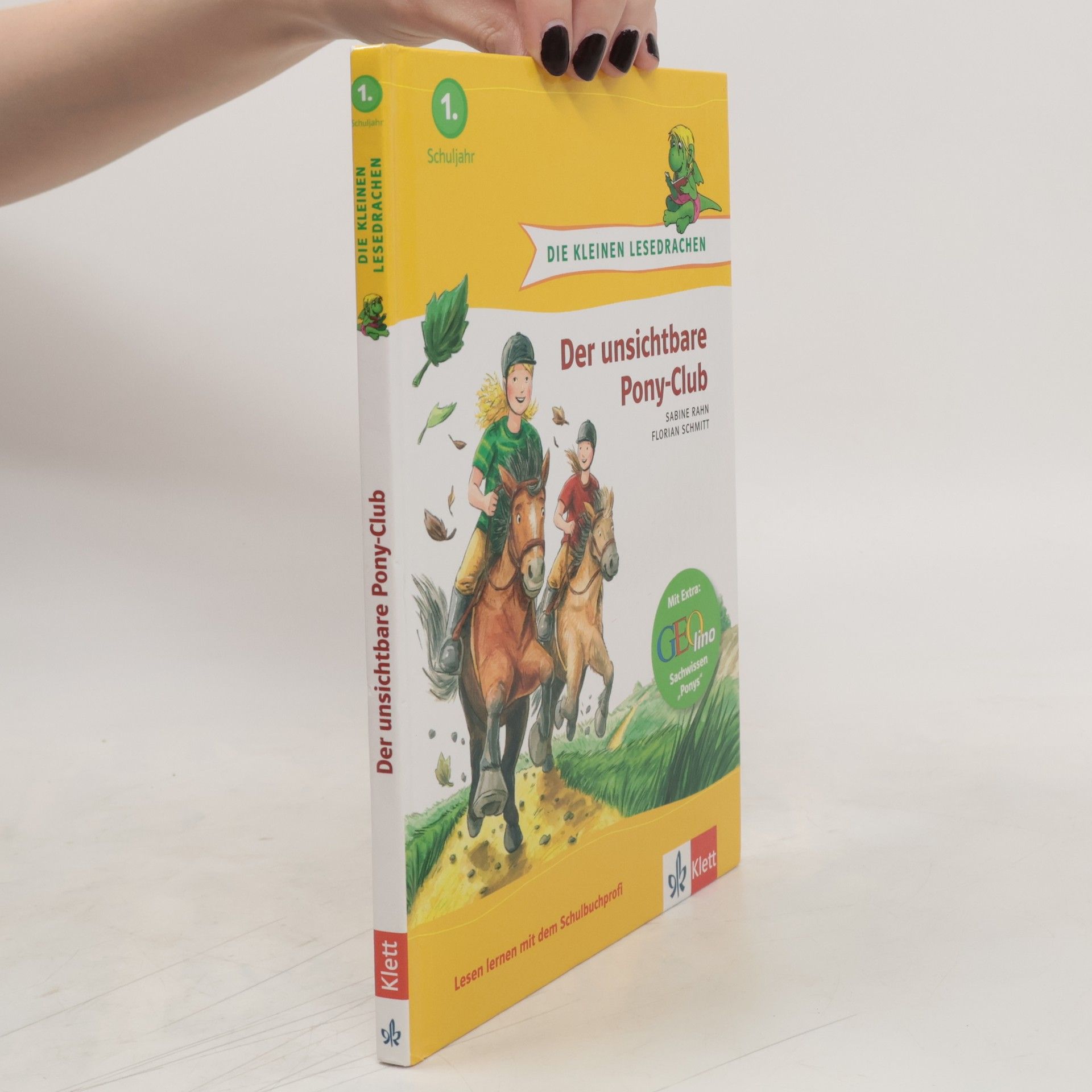 Sabine Rahn Die kleinen Lesedrachen, Der unsichtbare Pony-Club, 1. Lesestufe, ab 1. Klasse für Leseanfänger