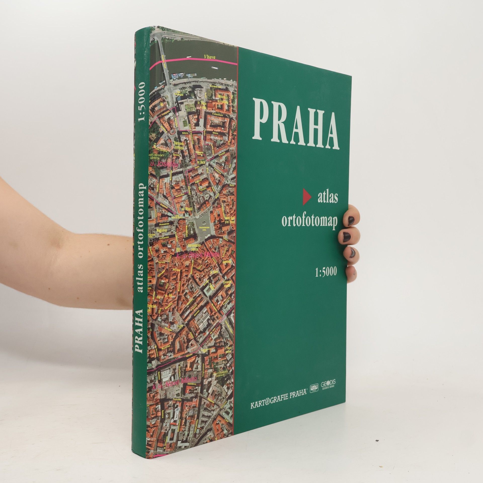 kolektiv Praha atlas ortofotomap 1:5 000