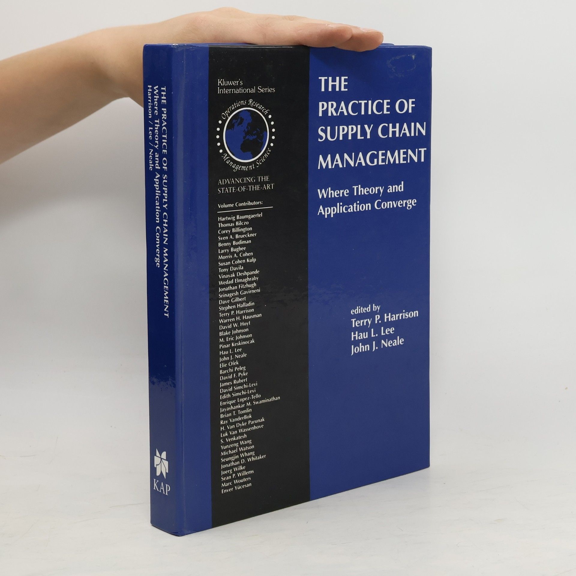 Terry P. Harrison The Practice of Supply Chain Management: Where Theory and Application Converge
