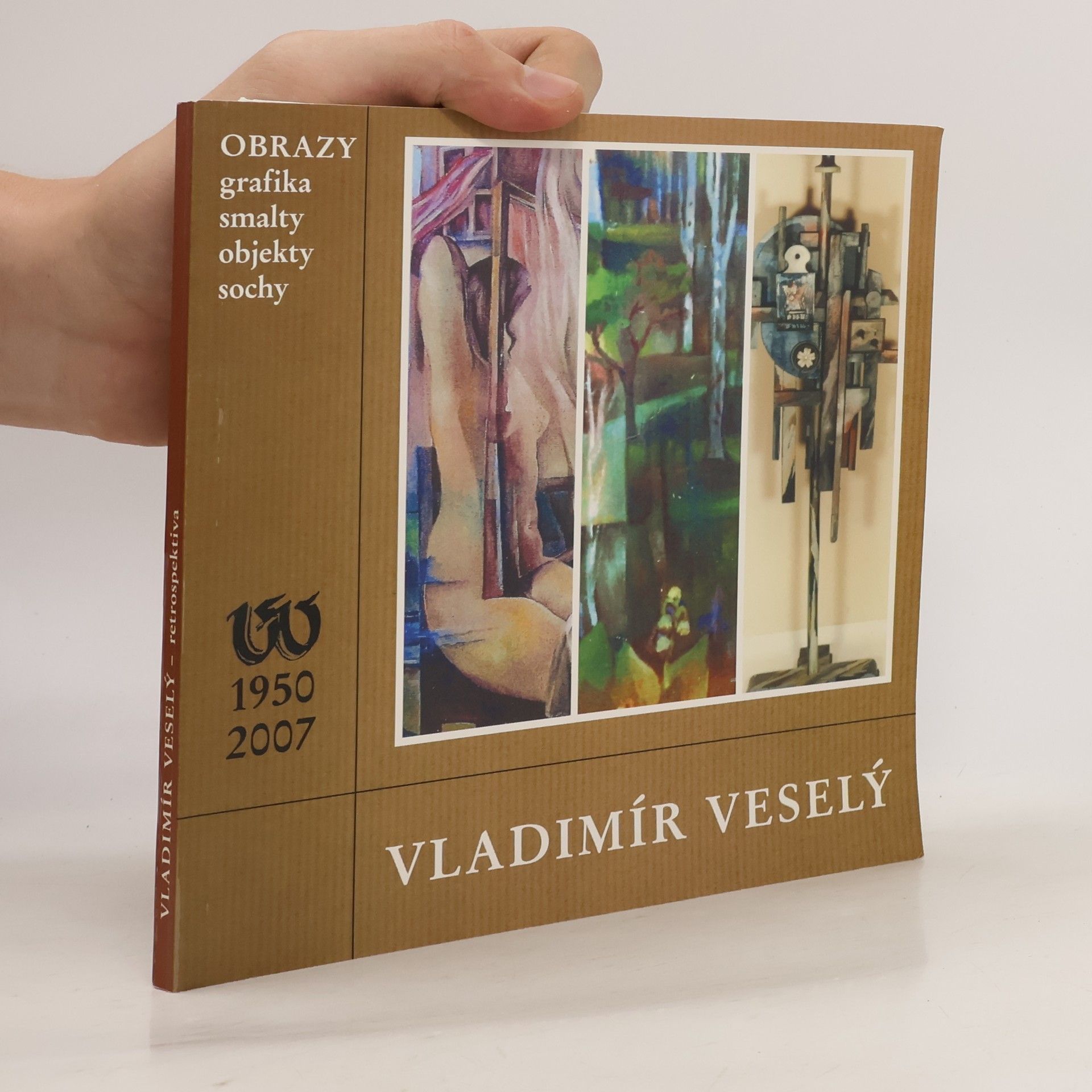 Vladimír Veselý Obrazy grafika smalty objekty sochy