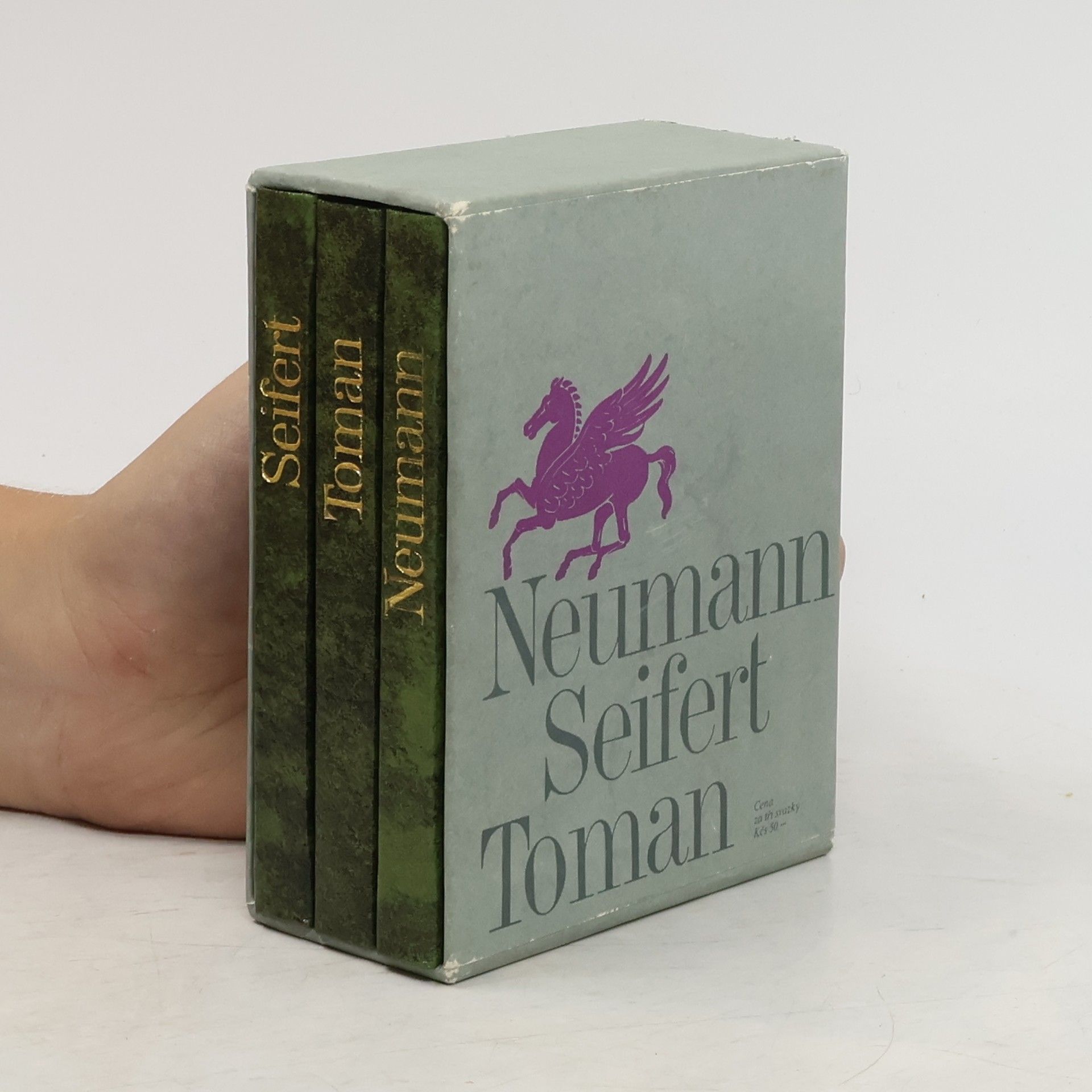 Karel Toman Neumann. Seifert. Toman. (komplet, box)
