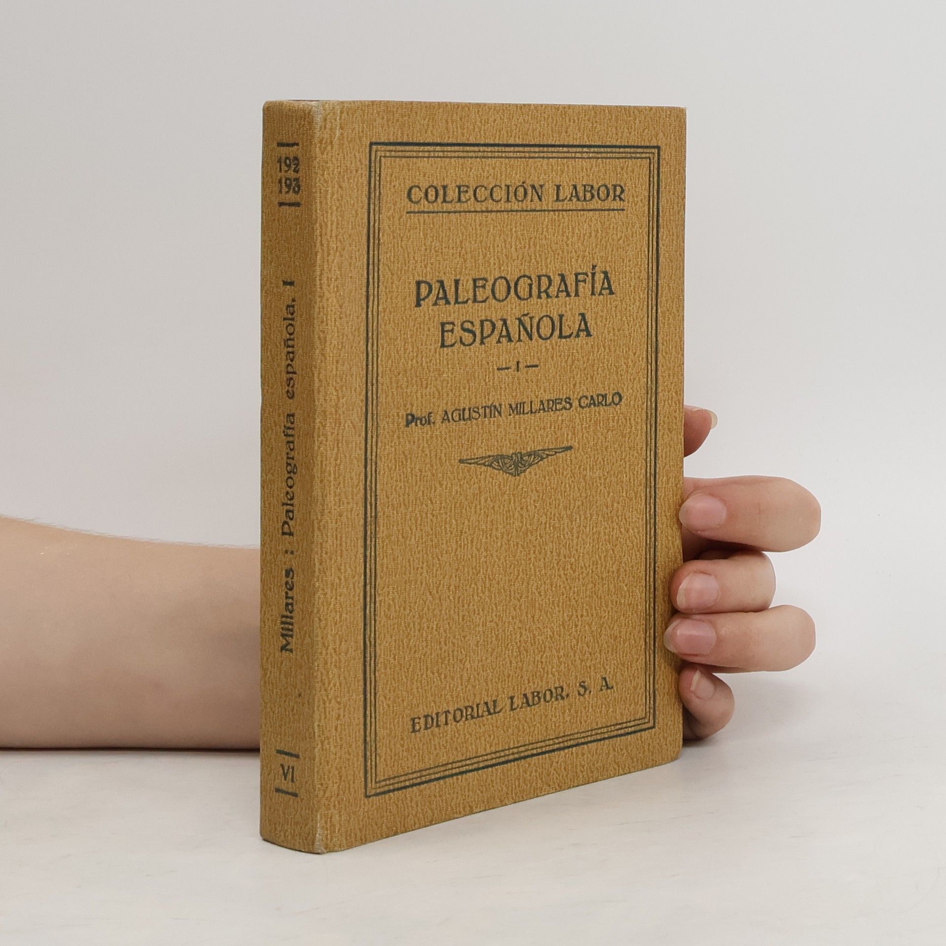 Agustín Millares Carlo Paleografía española VI.