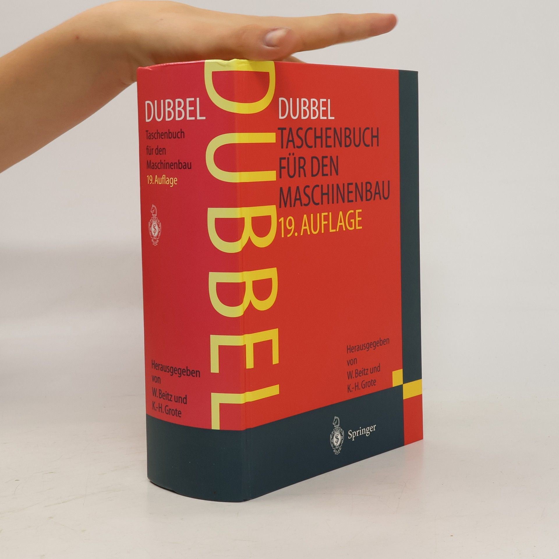 Heinrich Dubbel Taschenbuch für den Maschinenbau