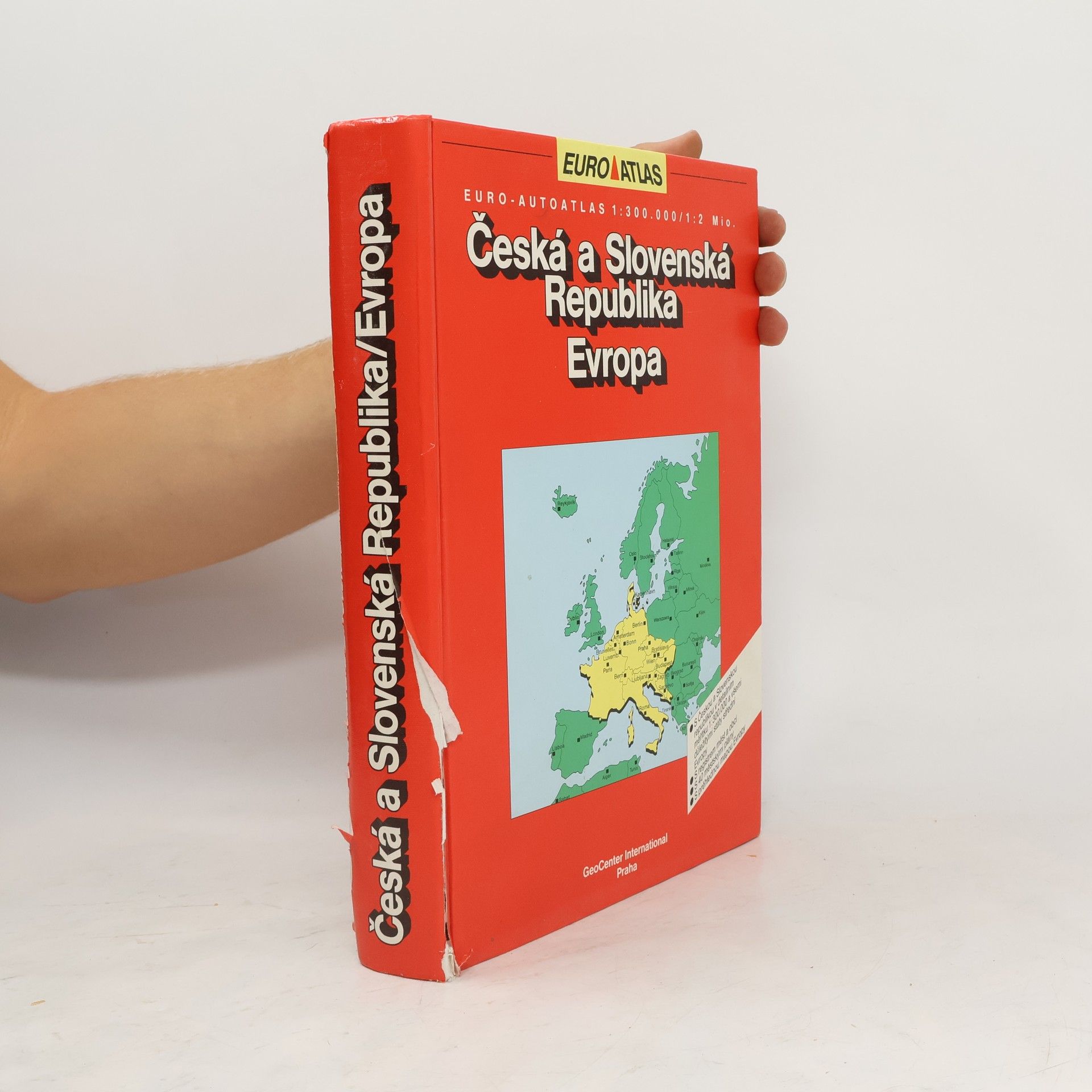 Autorenkollektiv Euro-autoatlas: Česká a Slovenská Republika, Evropa