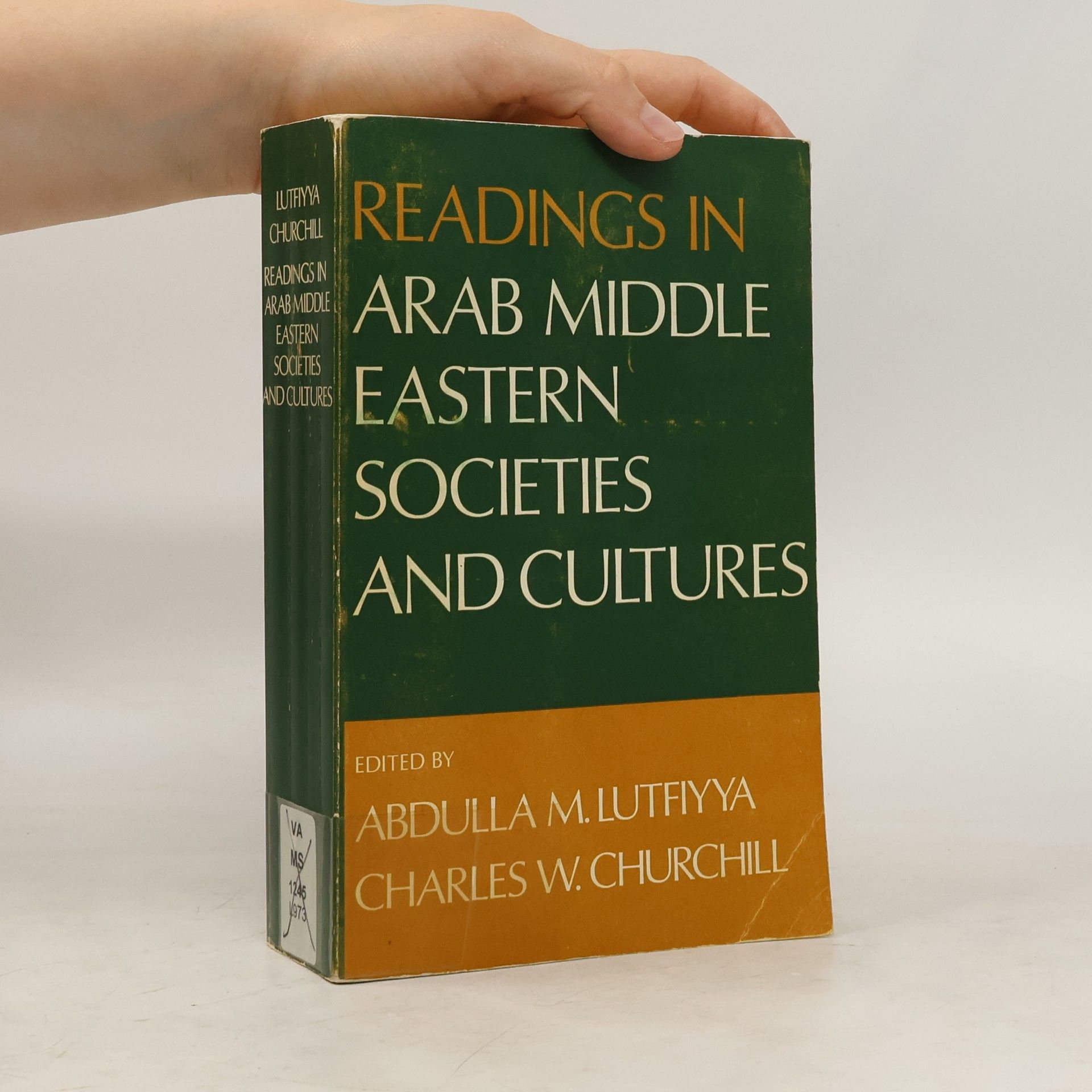 Abdulla M. Lutfiyya Readings in Arab Middle Eastern Societies and Cultures