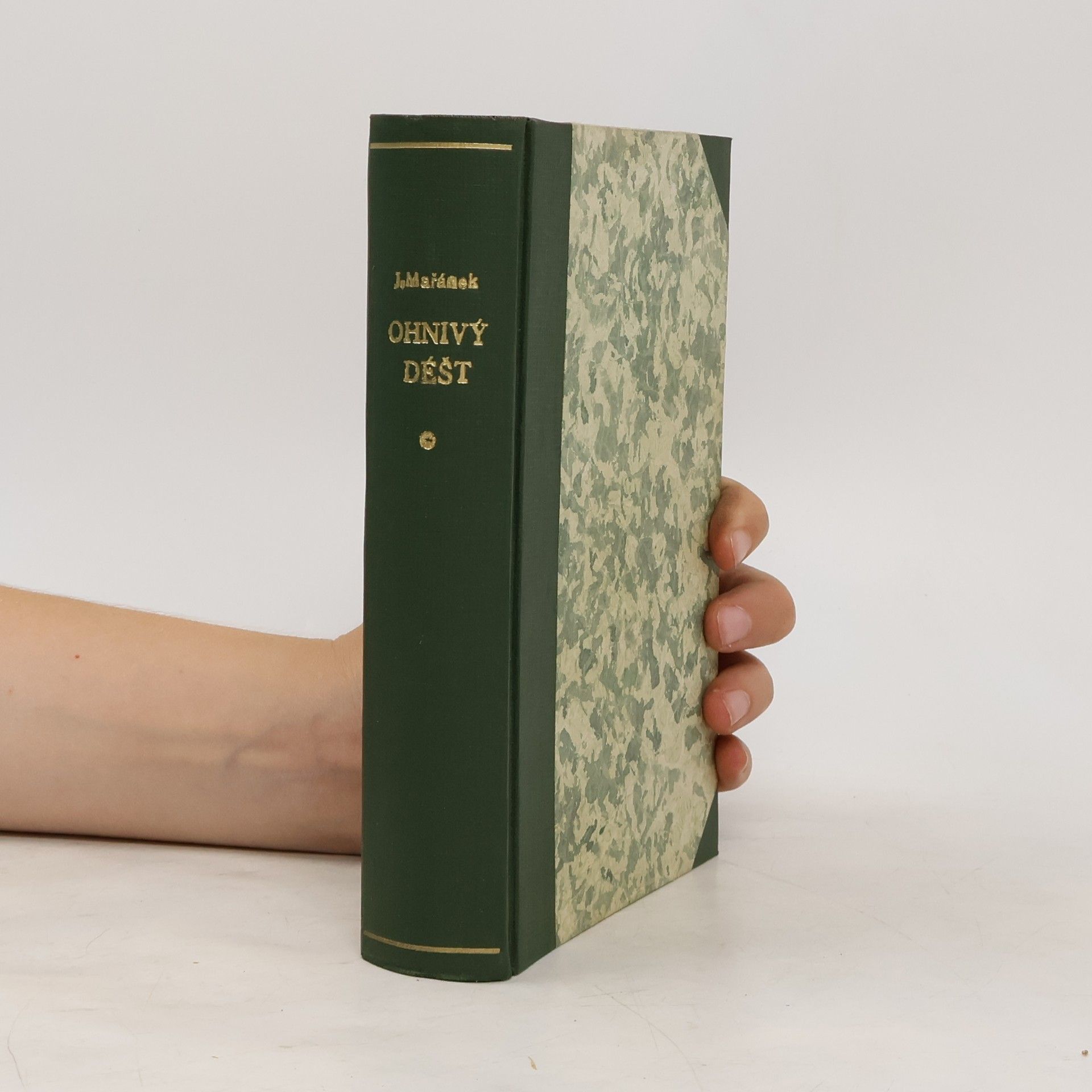 Jiří Mařánek Ohnivý déšť. Reprint