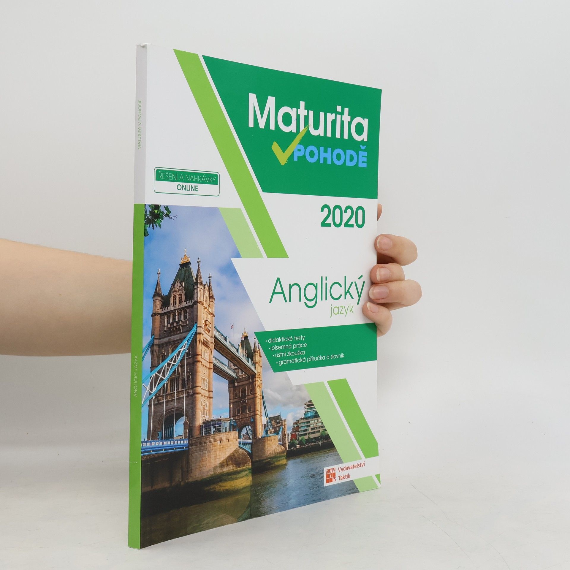 Jindra Bízová Maturita v pohodě 2020 = anglický jazyk