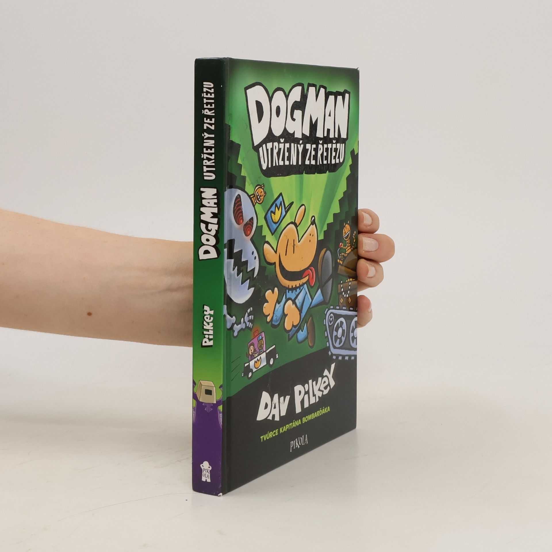 Dav Pilkey Dogman utržený ze řetězu