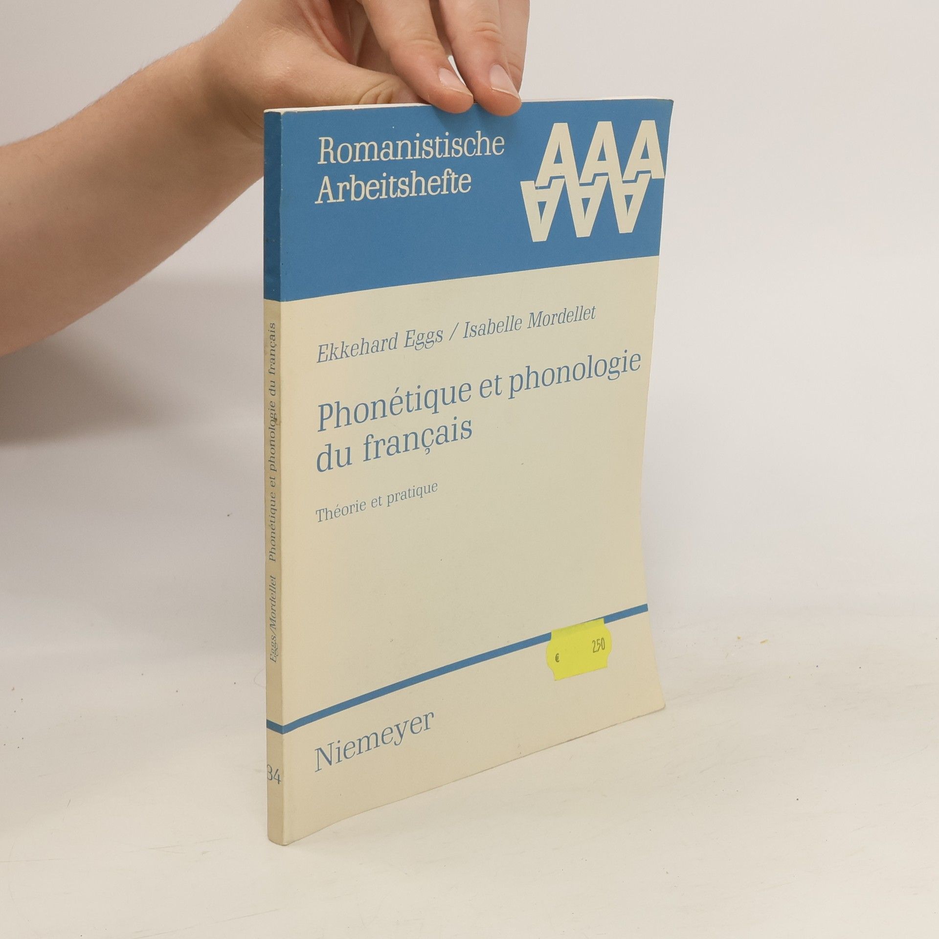 Ekkehard Eggs Phonétique et phonologie du français