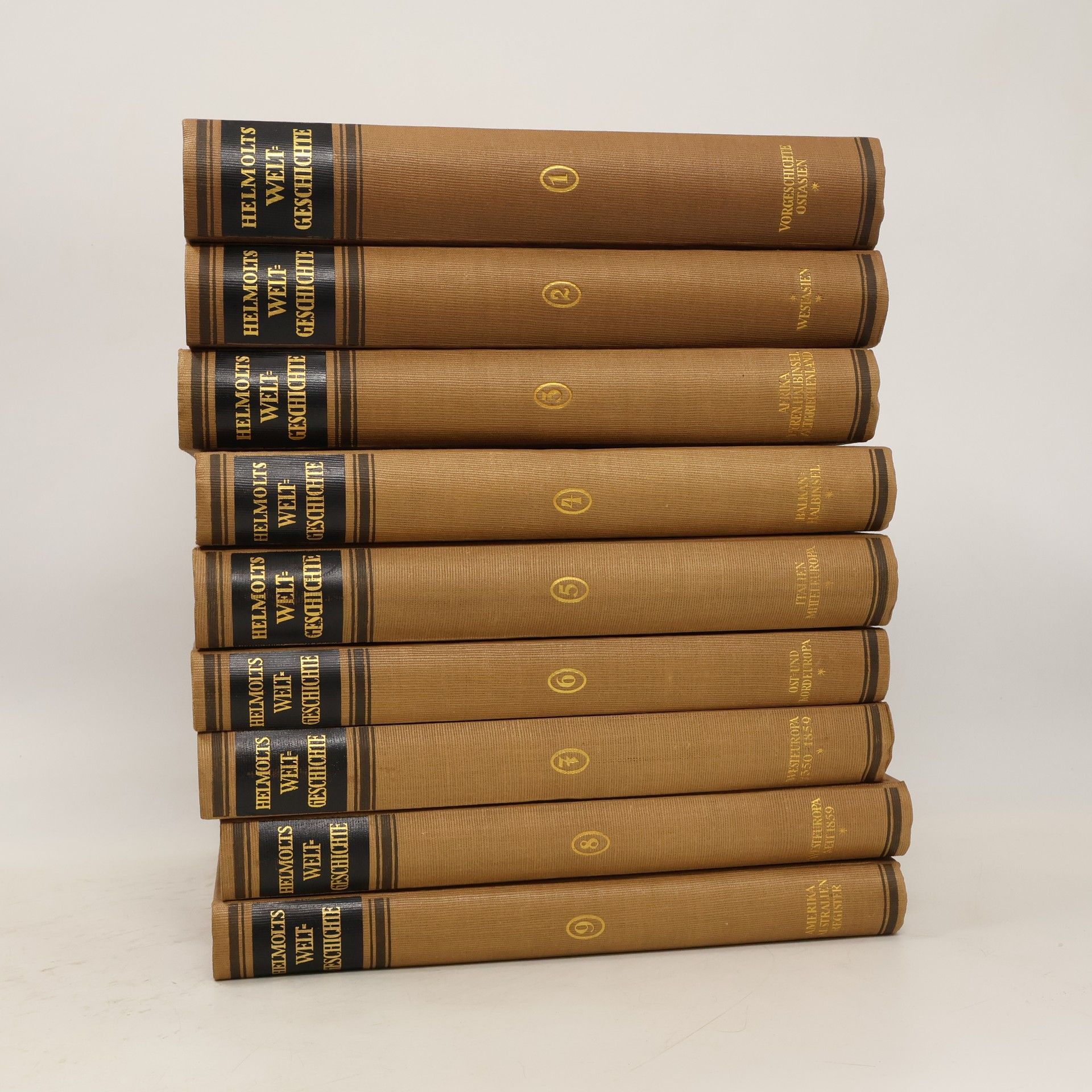 Collectif d'auteurs Helmolts Weltgeschichte 1-9