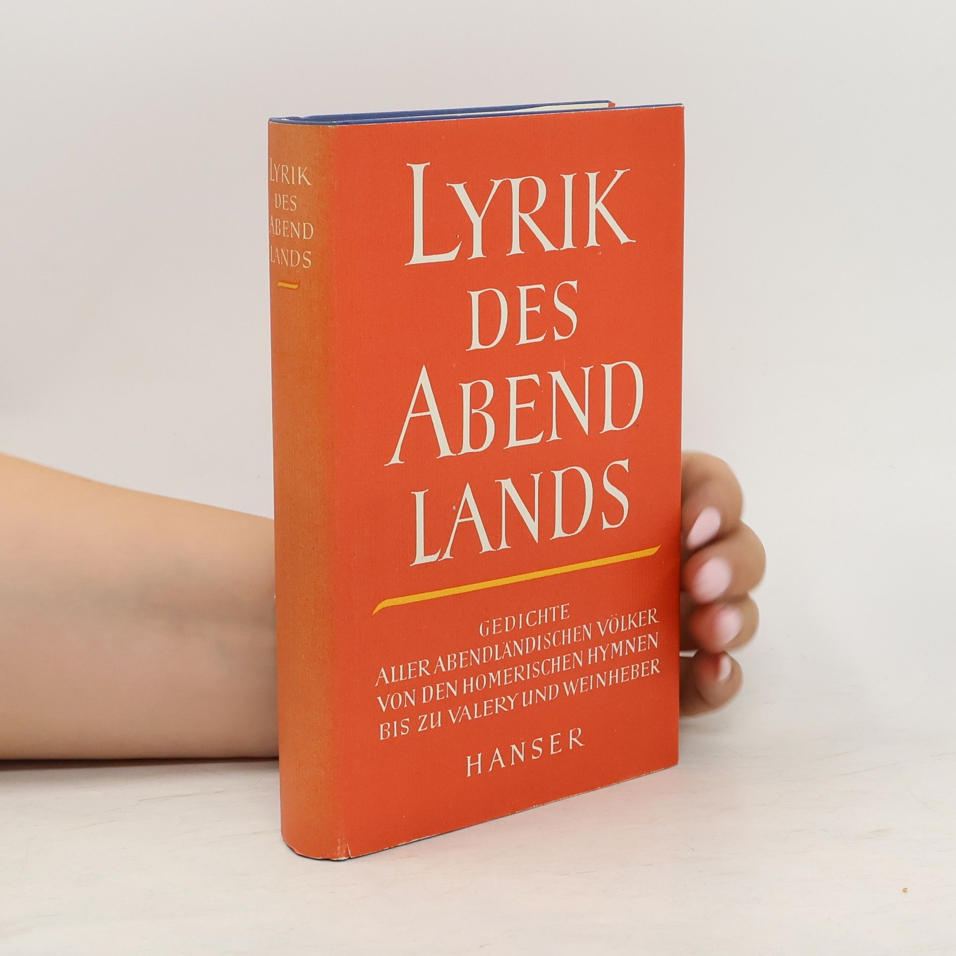Hans Hennecke Lyrik des Abendland