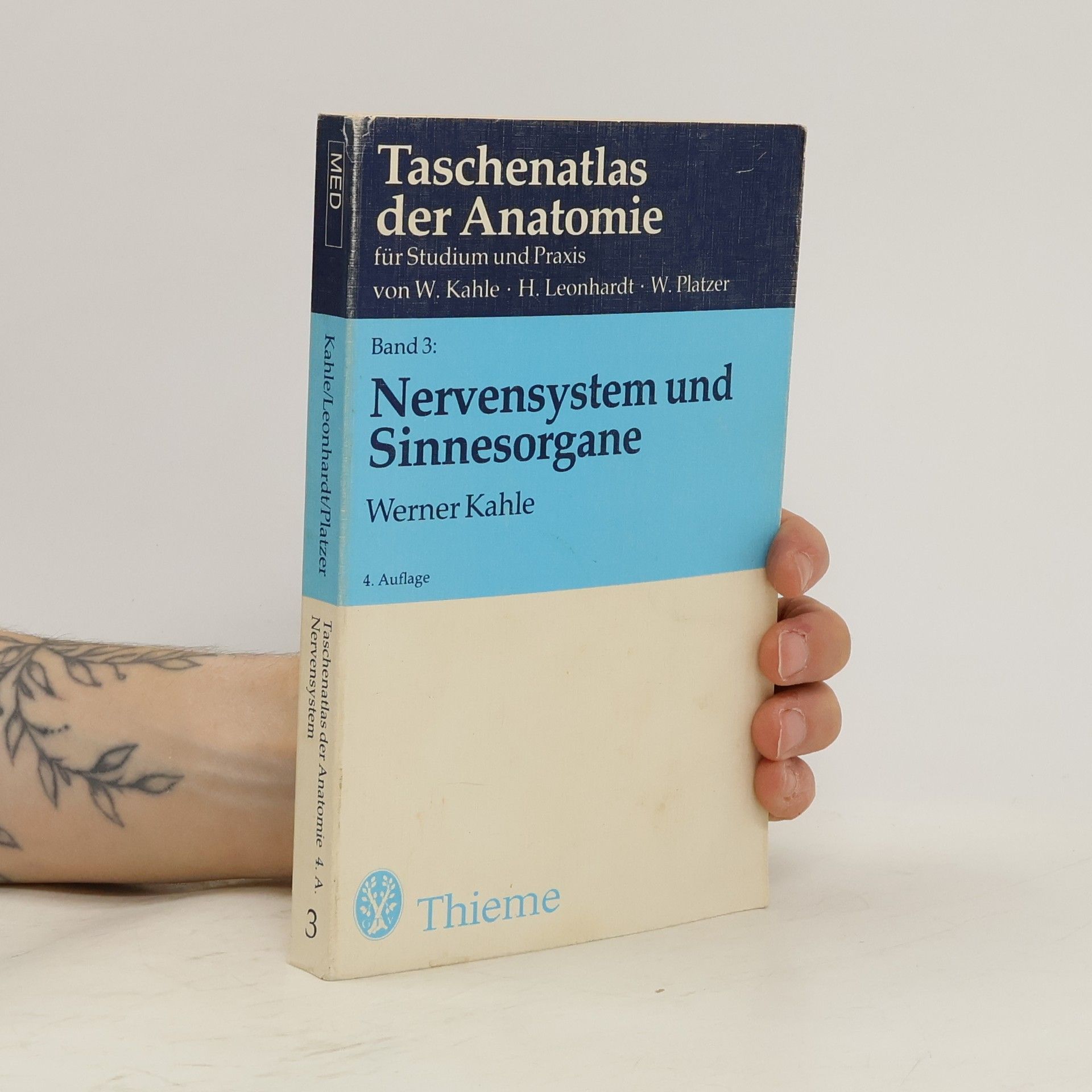 W. Werner Kahle Taschenatlas der Anatomie für Studium und Praxis