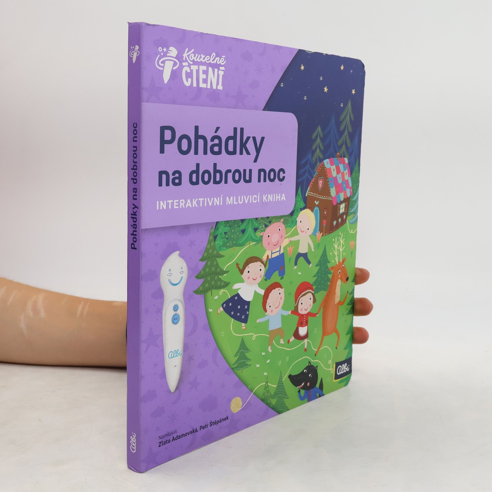 Michaela Bergmann Pohádky na dobrou noc. Interaktivní mluvící knihy