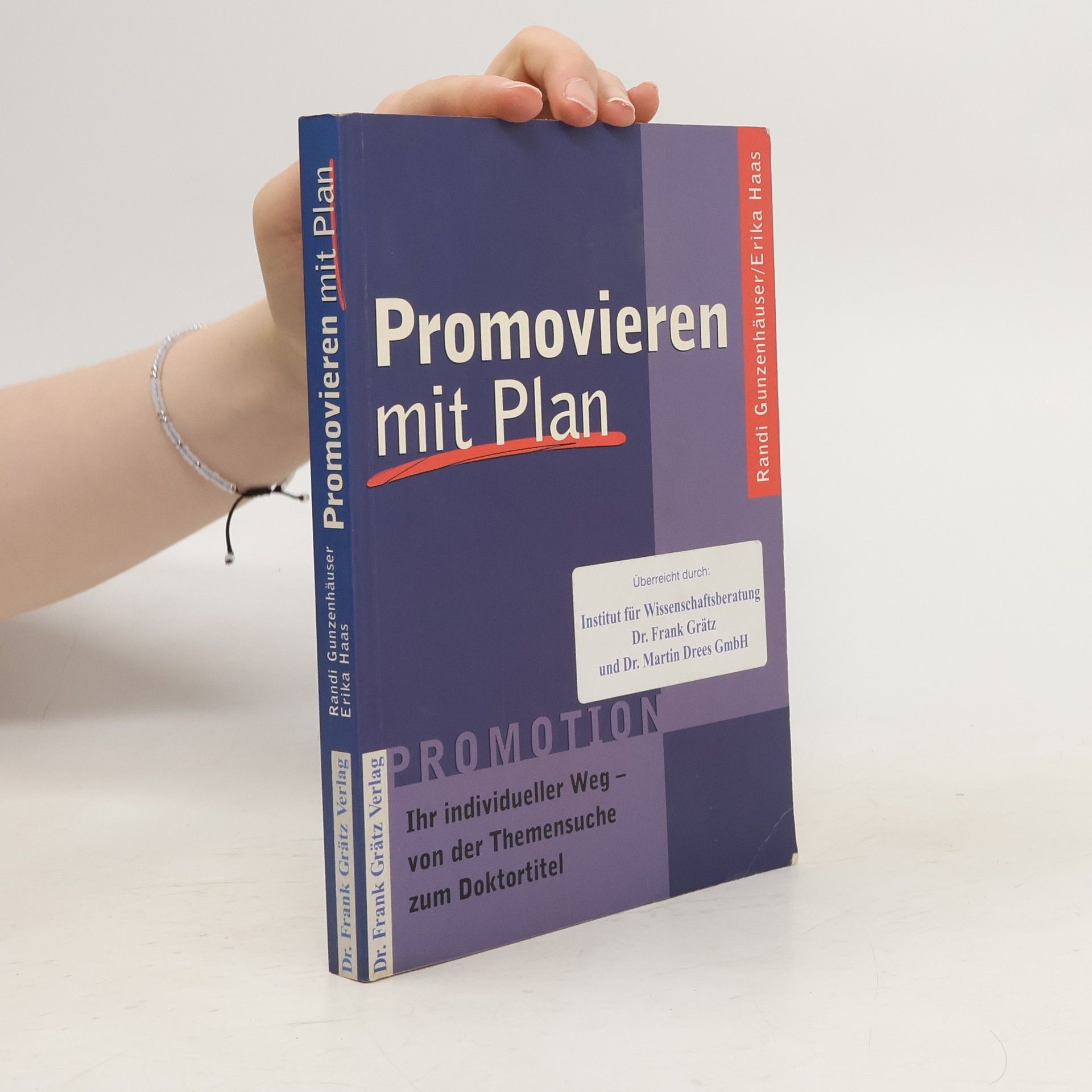 Randi Gunzenhäuser Promovieren mit Plan