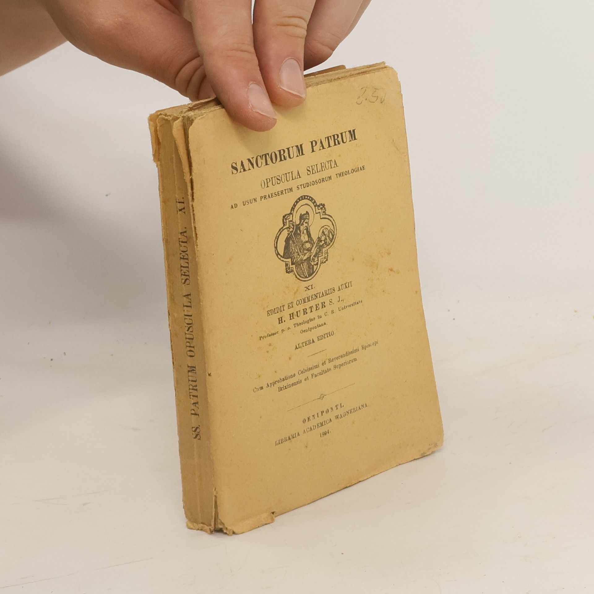 H. Hurter S. J. Sanctorum Patrum Opuscula Selecta
