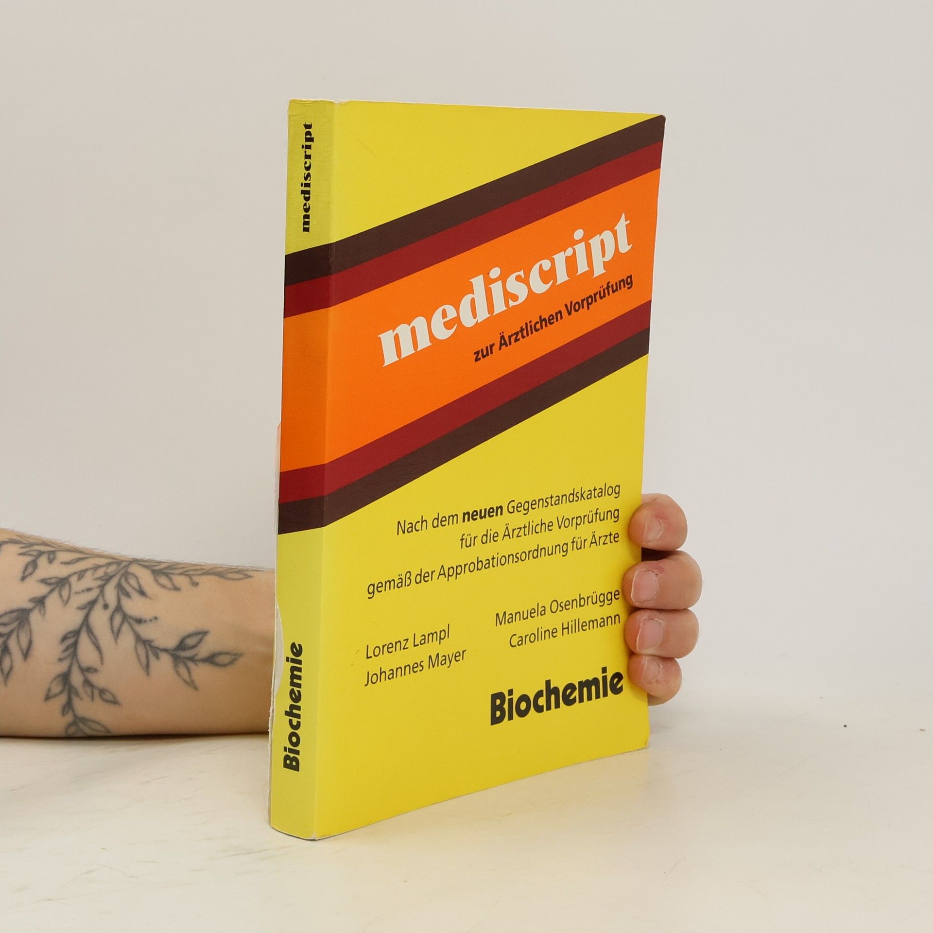 Lorenz Lampl Biochemie nach dem Gegenstandskatalog für die ärztliche Vorprüfung