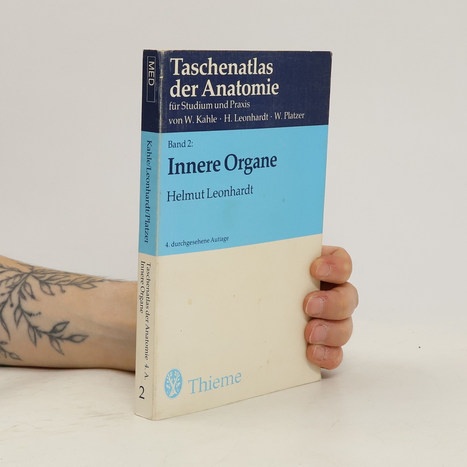 Helmut Leonhardt Tachenatlas der Anatomie. Band 2